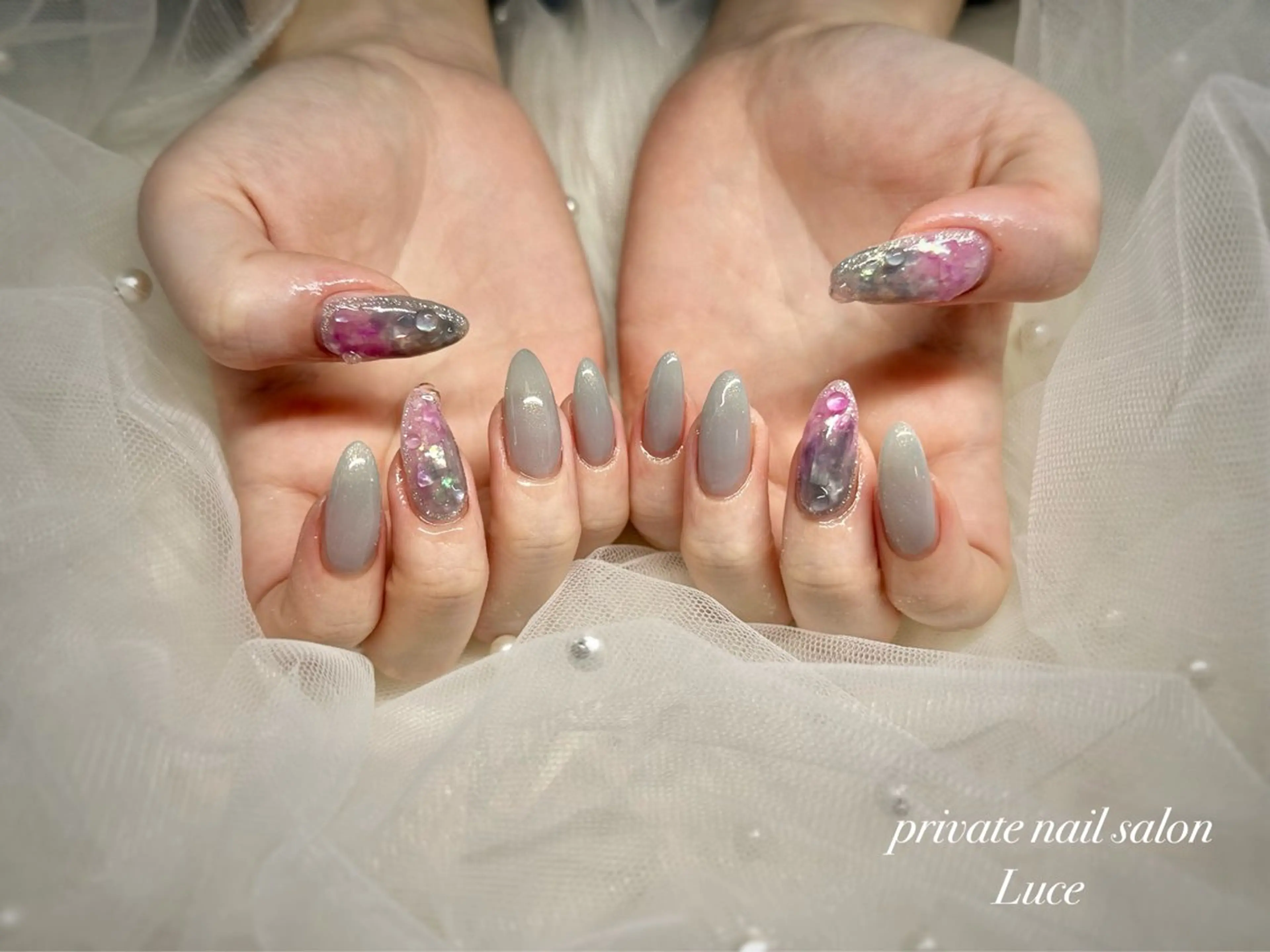 ネイル ハンドネイル nailsalon Luce🕊️のネイルデザイン