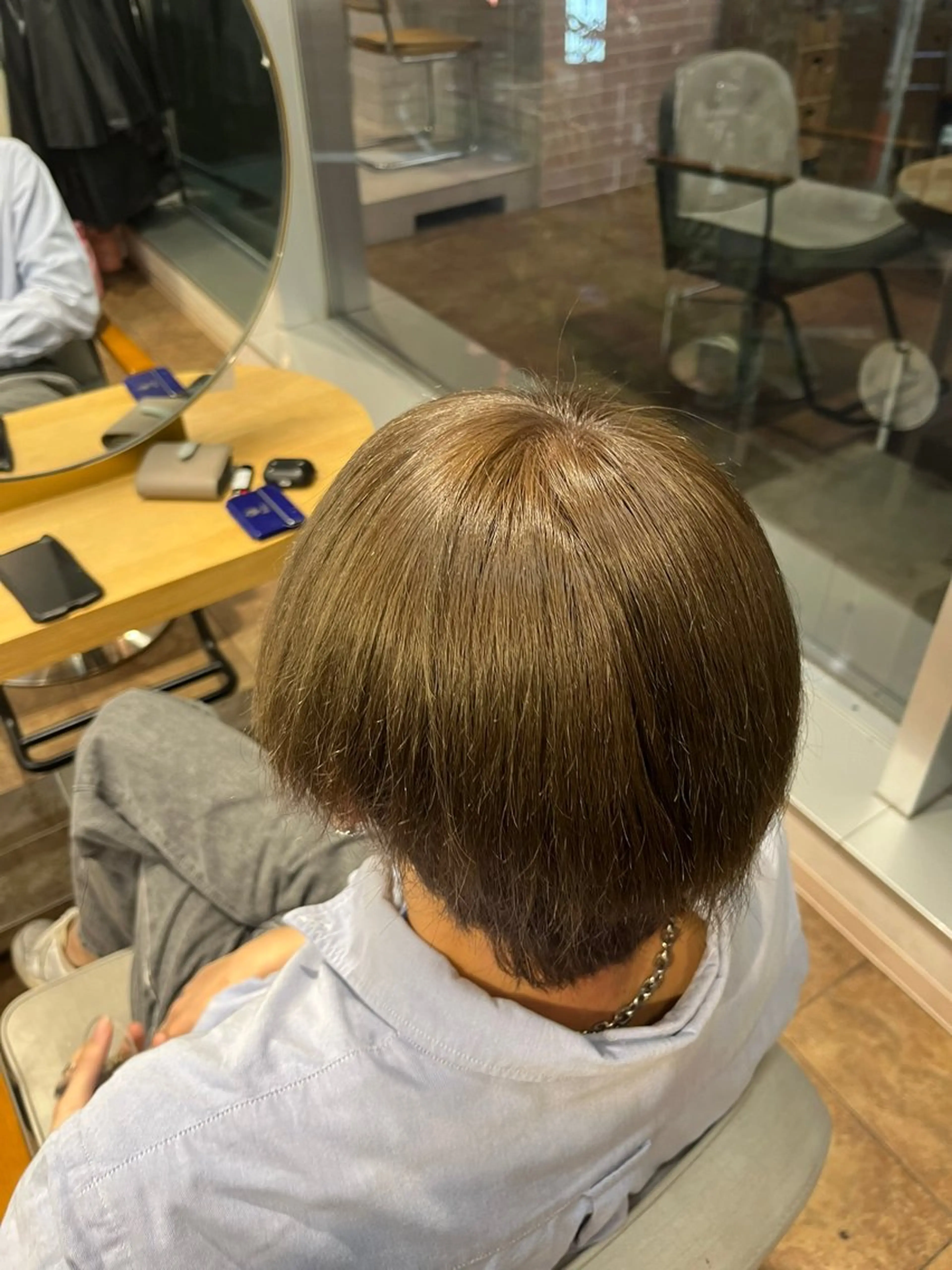 ショート カラー ヘアカラー トリートメント heelSENGAWA所属・heel SENGAWAのヘアスタイル