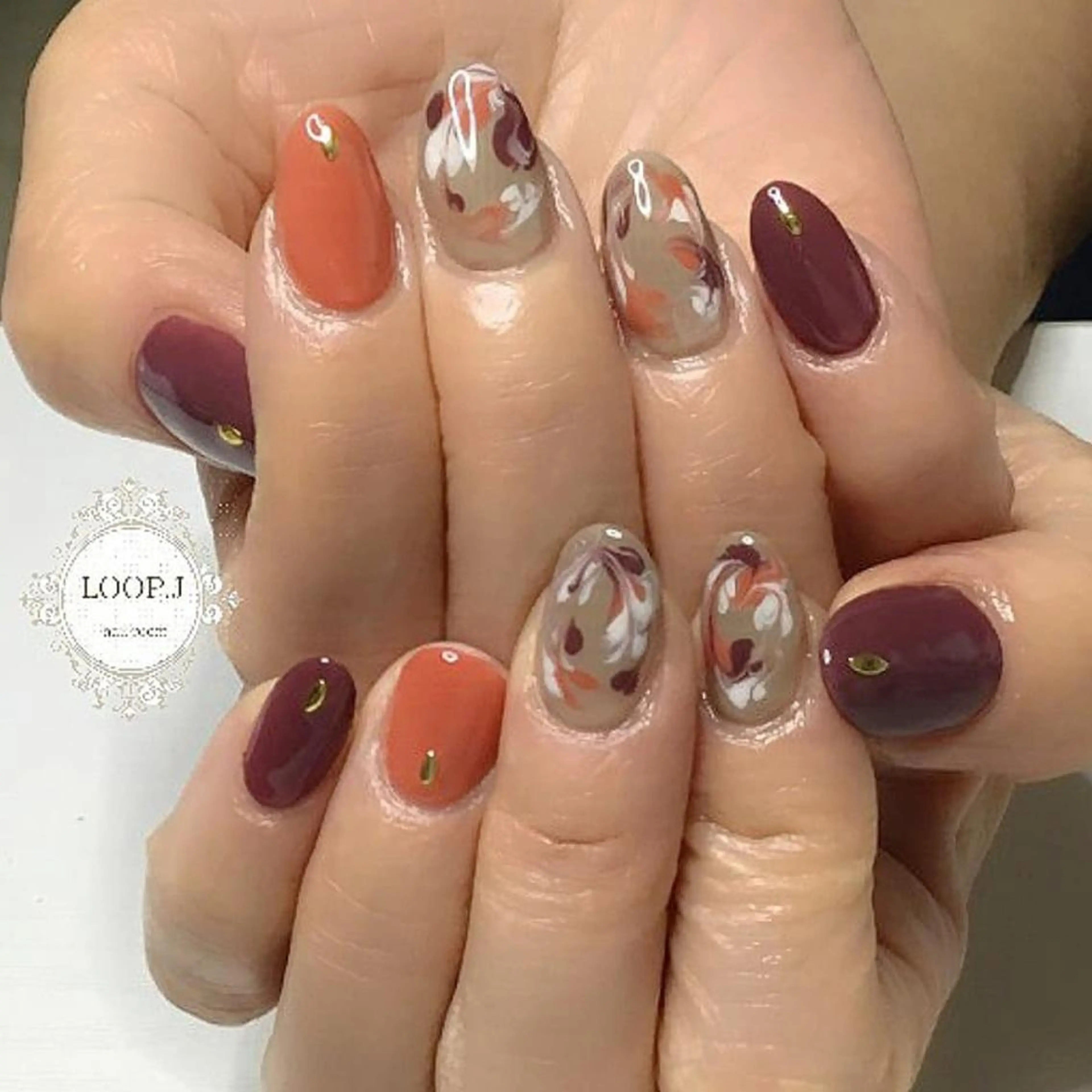 ネイル おおくぼ めぐみのネイルデザイン