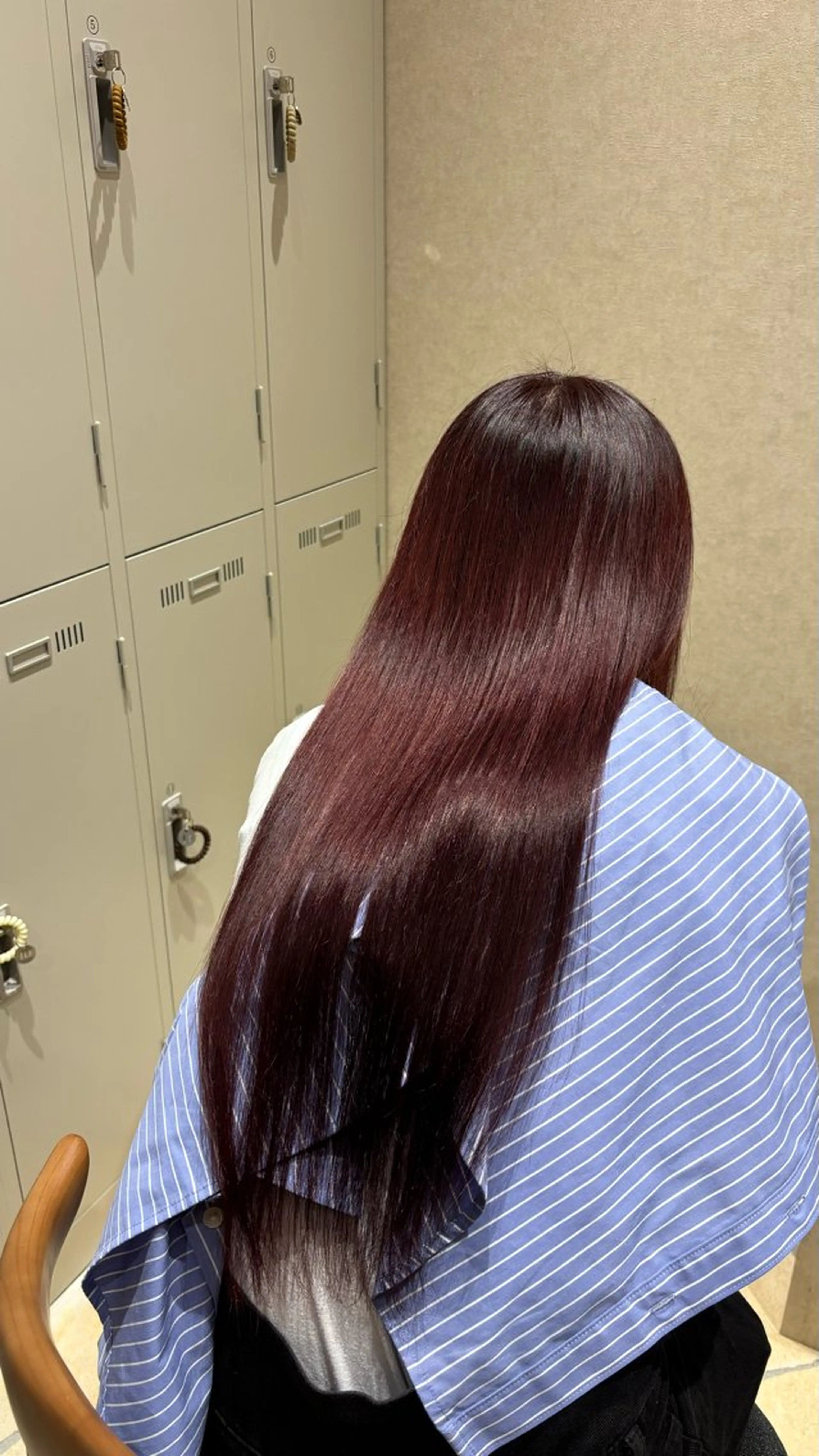 ロング 中村 日奈深のヘアスタイル