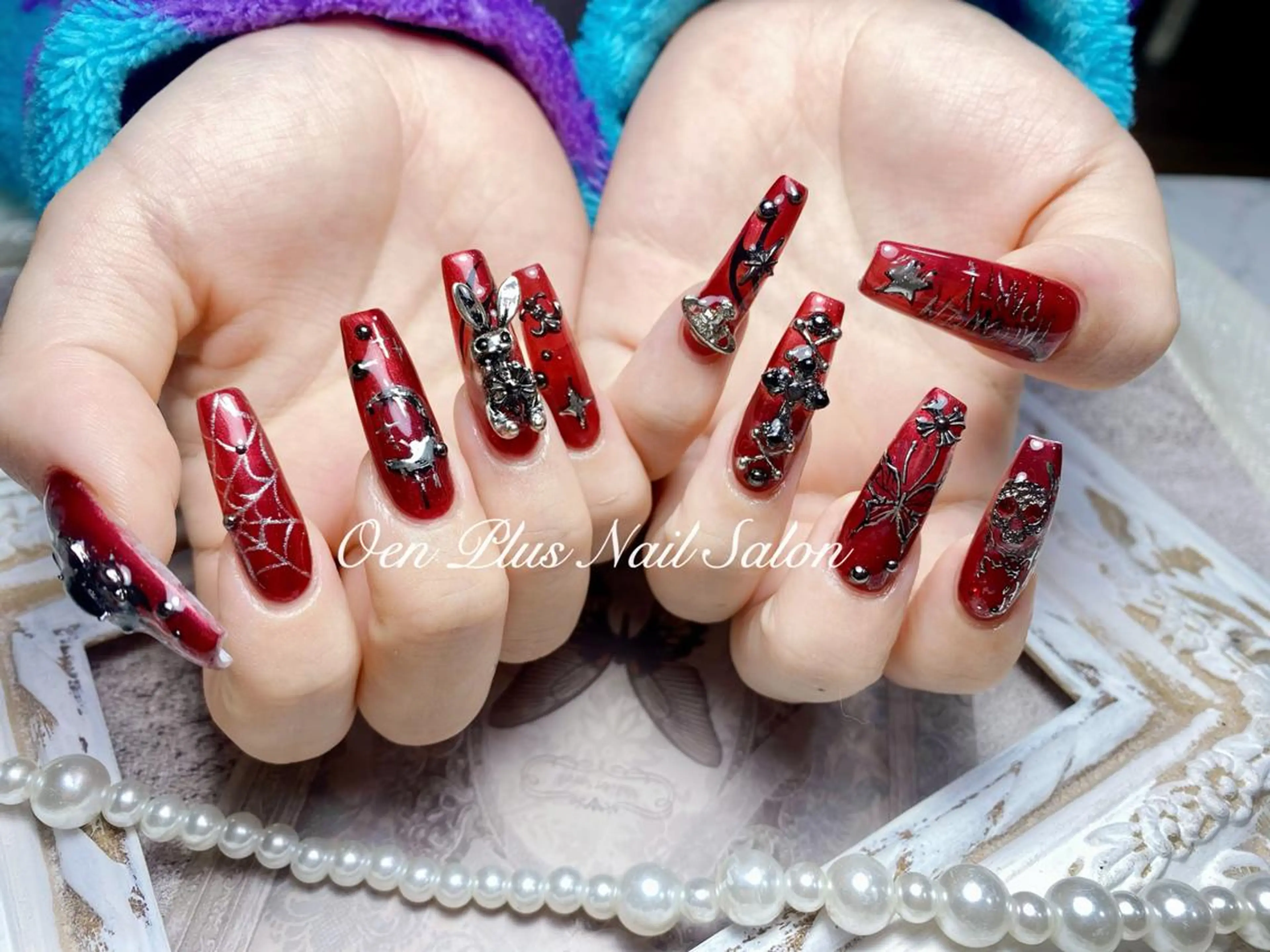 ネイル ジェルネイル キラキラネイル 韓国ネイル ラメ(グリッター) マグネットネイル haruka 🧸のネイルデザイン