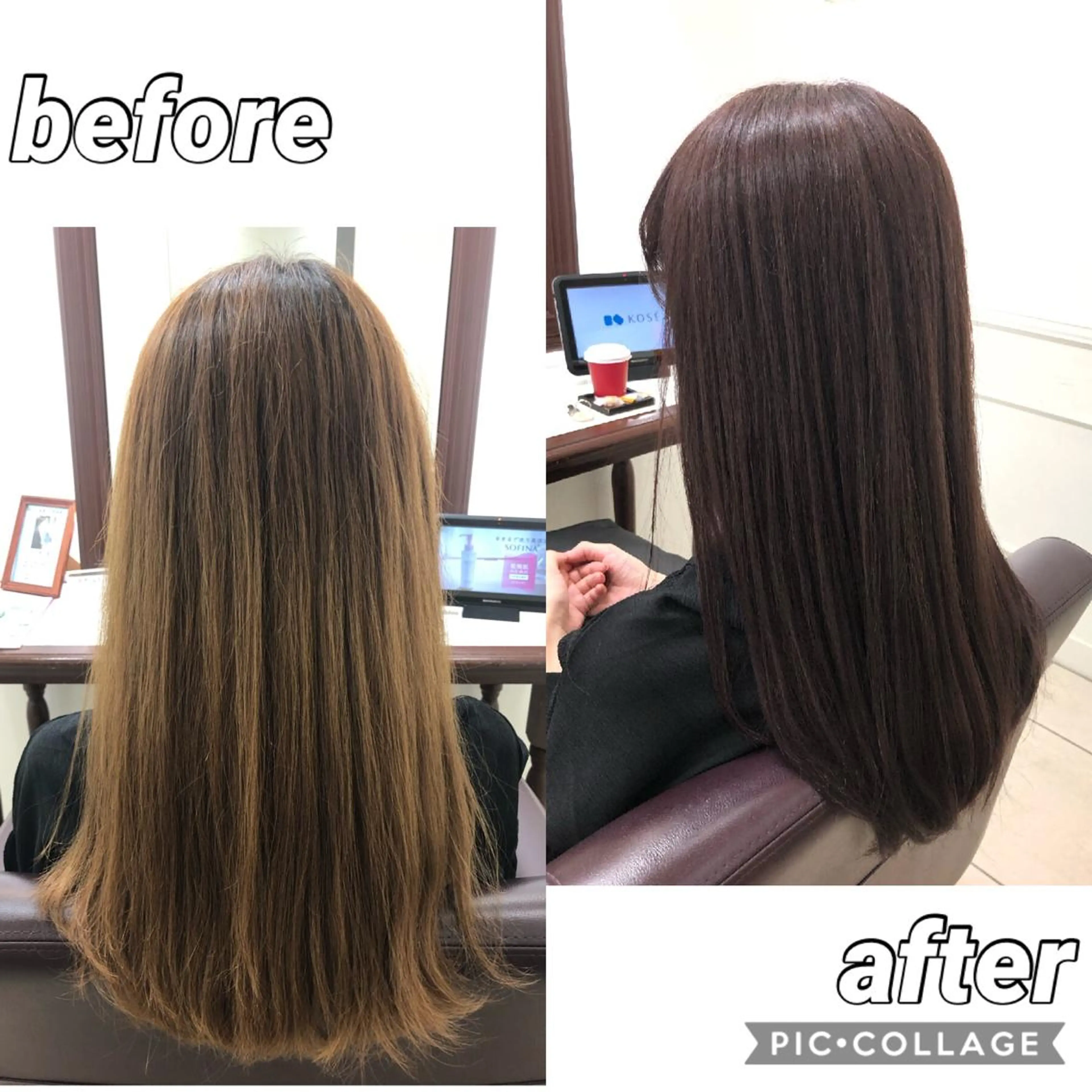 ロング カラー アッシュ ピンクカラー ヘアカラー トリートメント 🫧髪質改善×艶髪 🫧根本泰成🫧のヘアスタイル