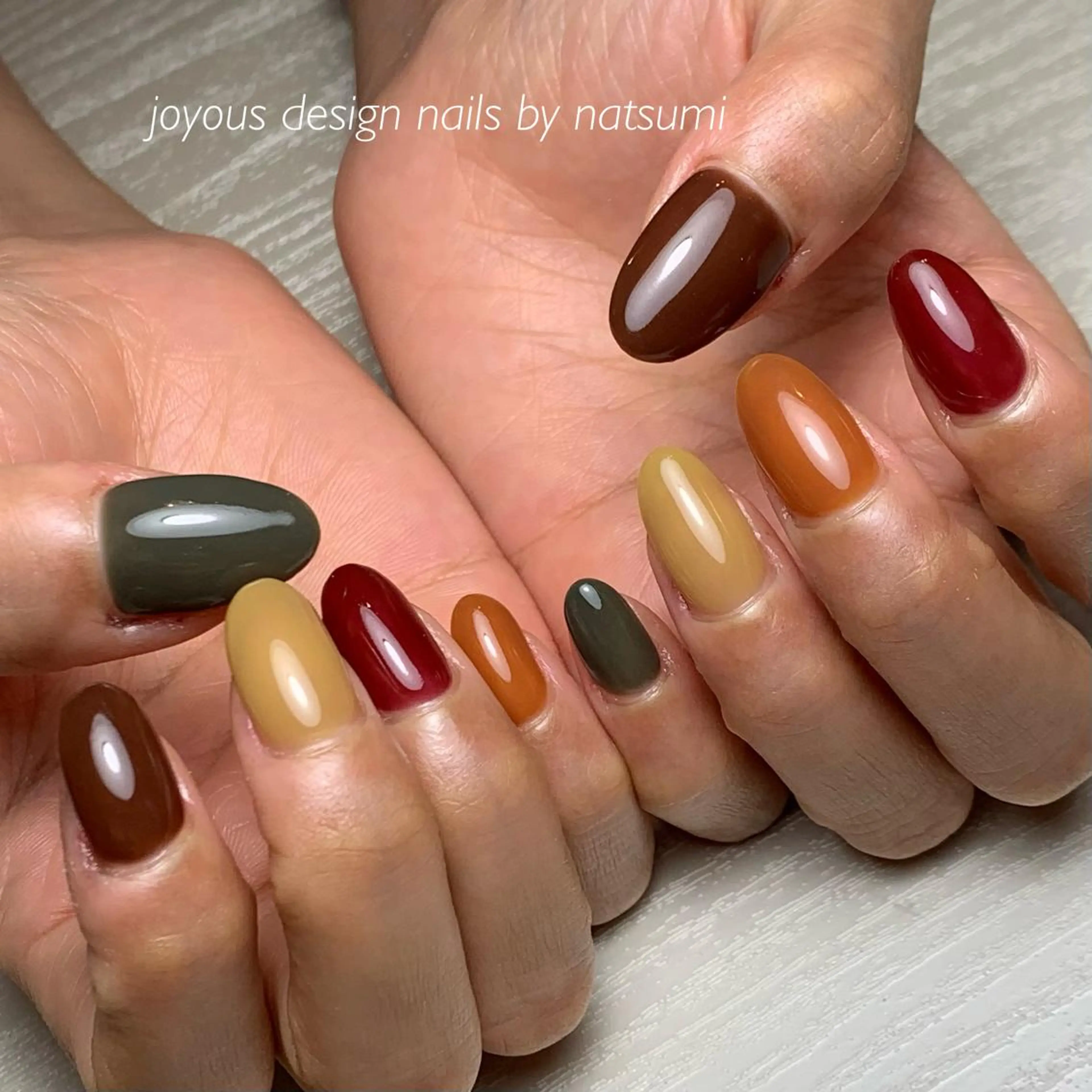 ネイル ハンドネイル jdn natsumiのネイルデザイン