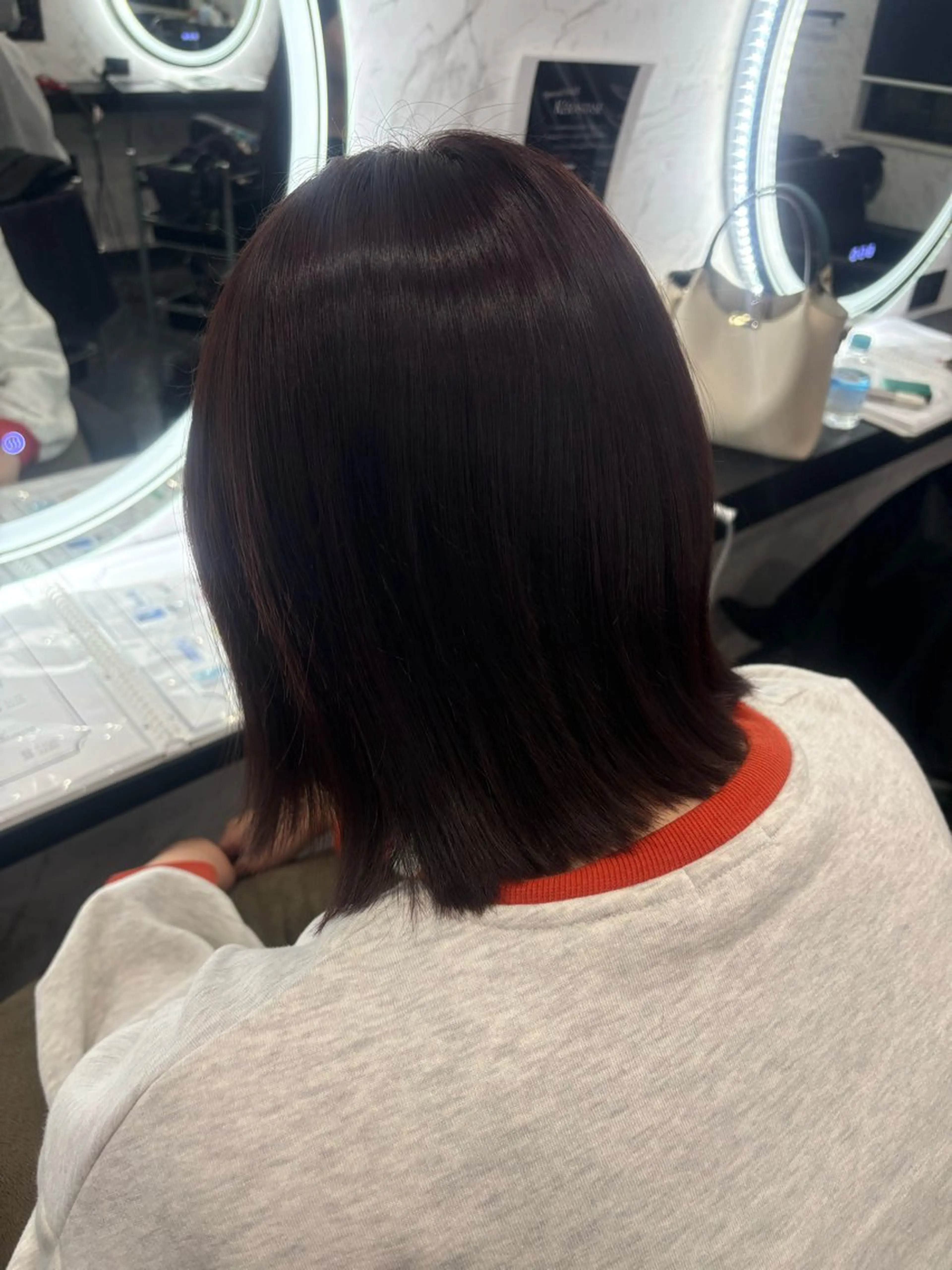 カラー 神谷 咲笑のヘアスタイル