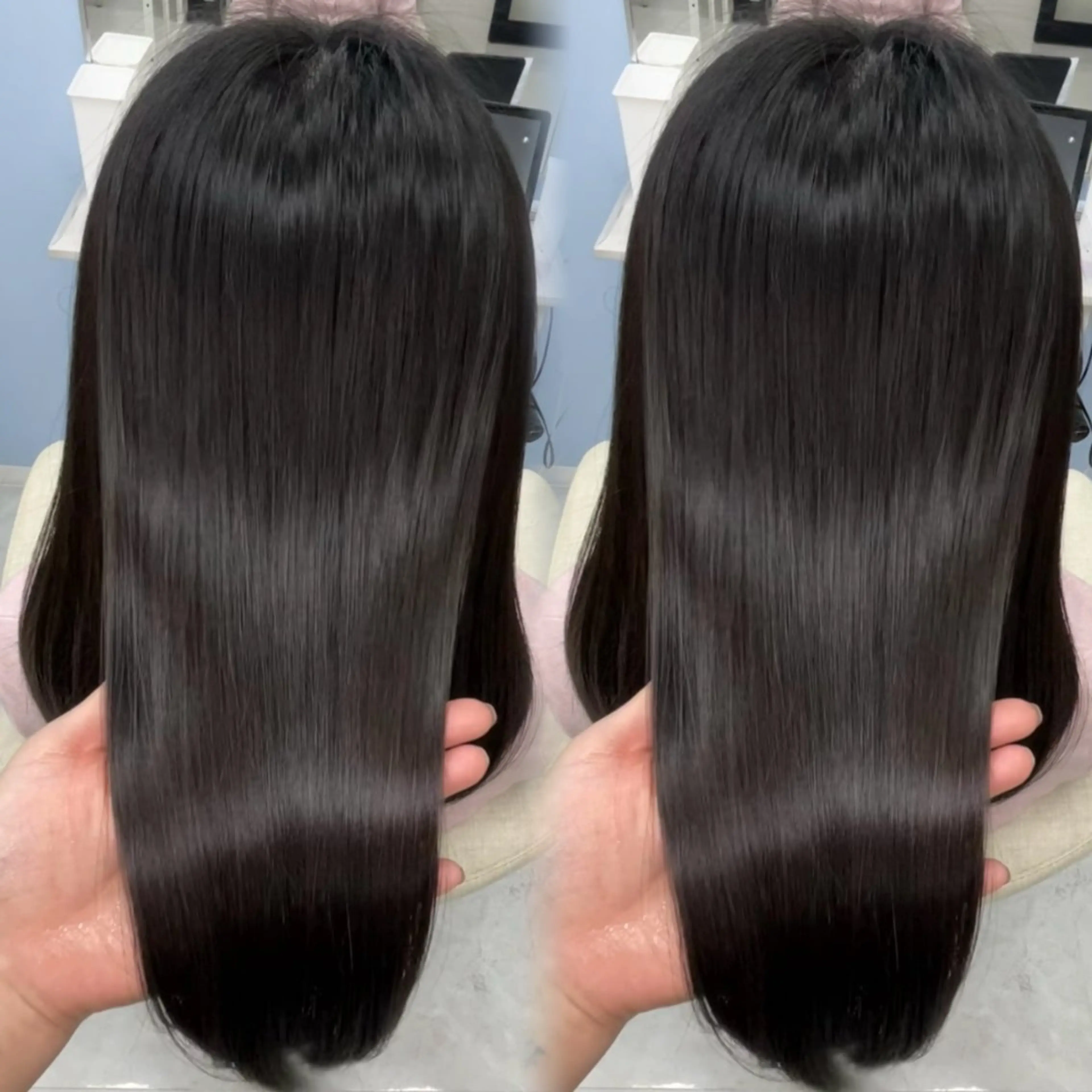 セミロング カット 縮毛矯正 トリートメント 髪質改善矯正/カラー /吉祥寺 mariのヘアスタイル