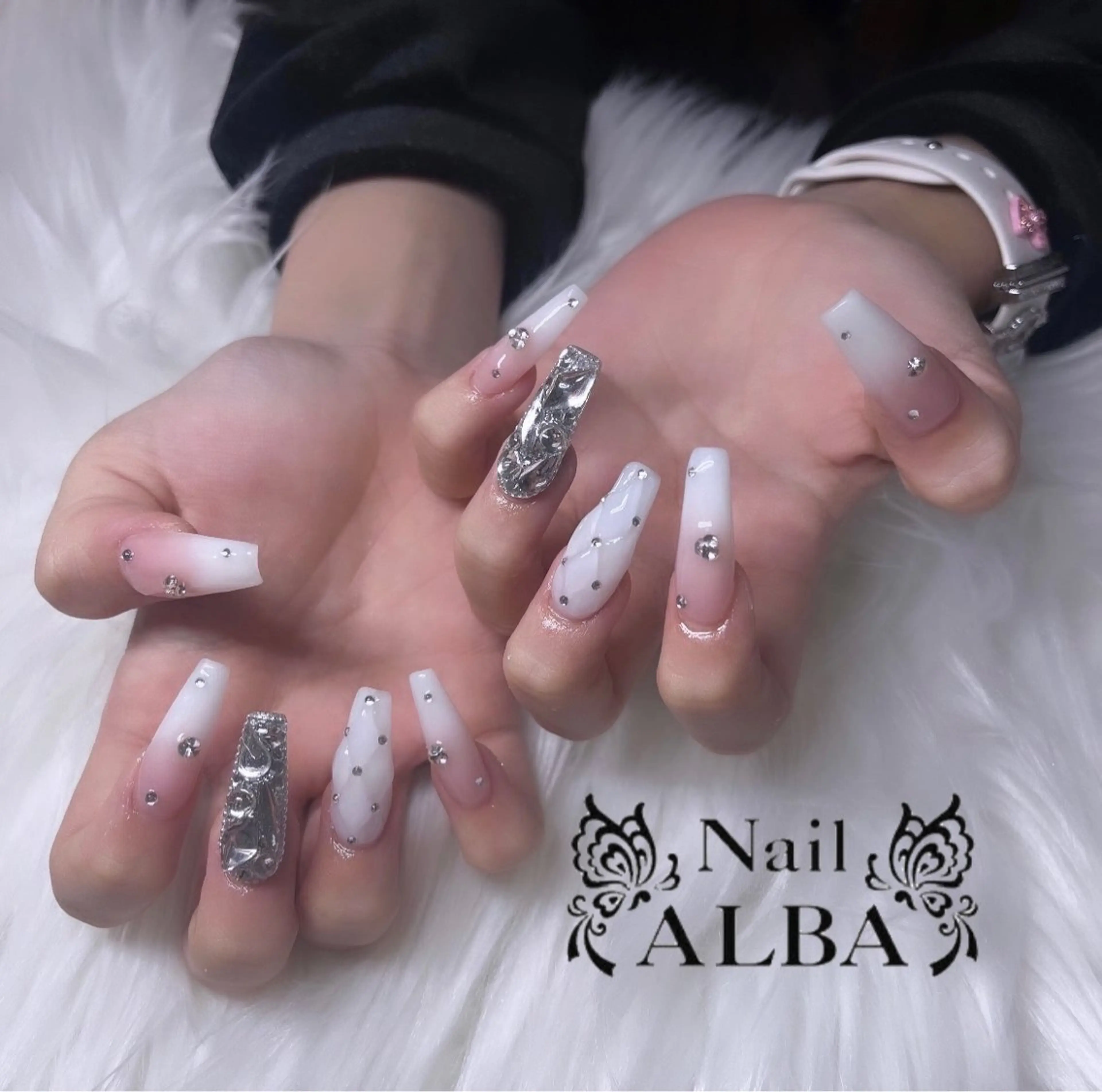 ネイル 石王 美羽のネイルデザイン