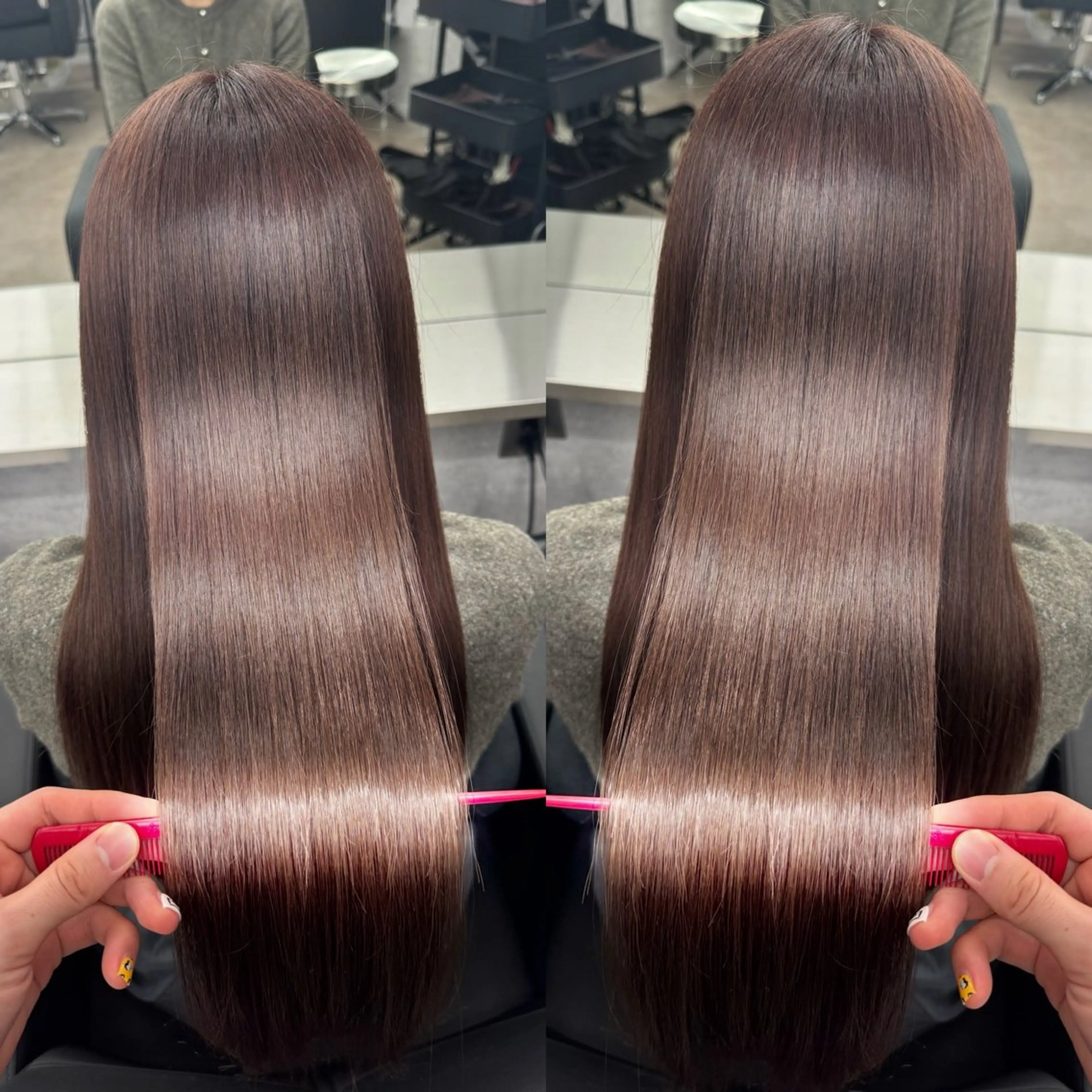 ロング カラー メルティカラー 髪質改善 ロング 似合わせカット 縮毛矯正 カット ヘアカラー トリートメント ヘッドスパ 🌈代表 🌈macotoのヘアスタイル