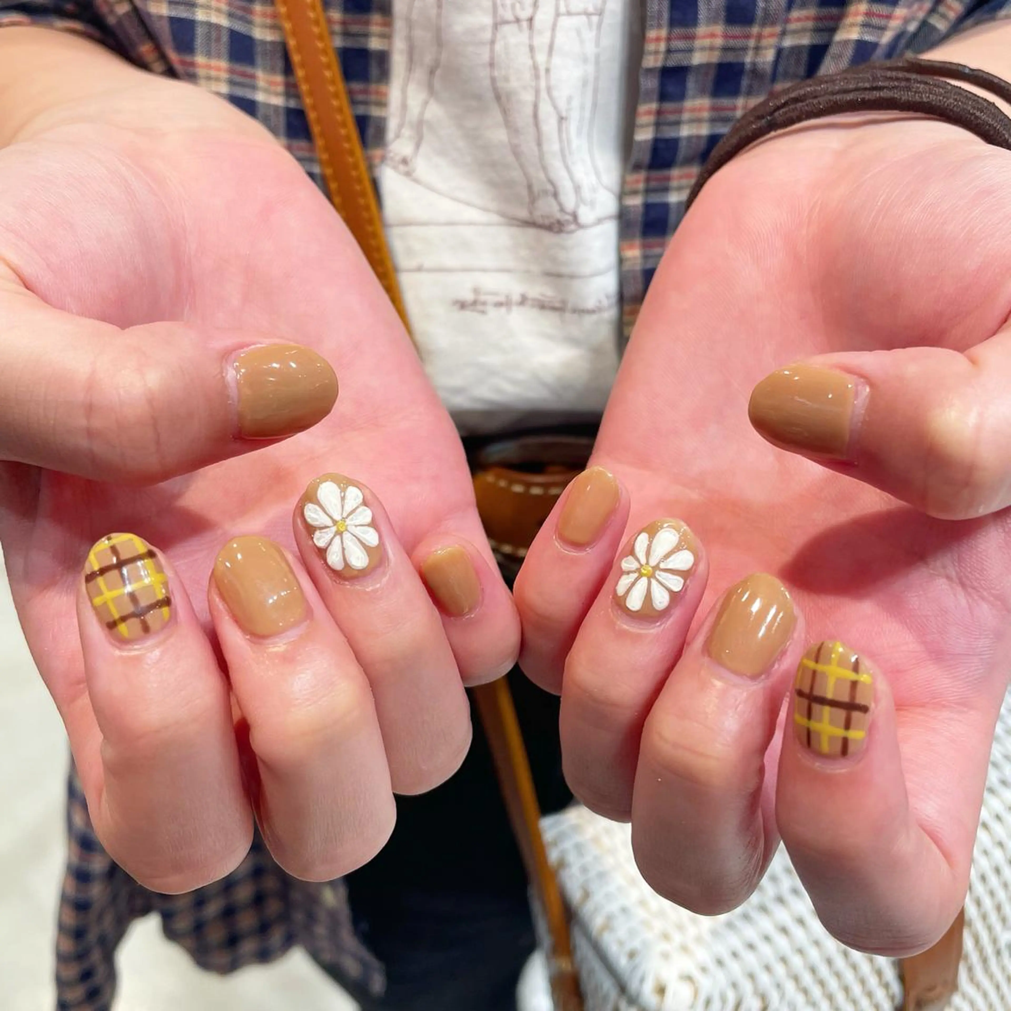 セミロング カラー ネイル 韓国マツエク/まつパ 🎀misaki🎀のマツエク・マツパデザイン