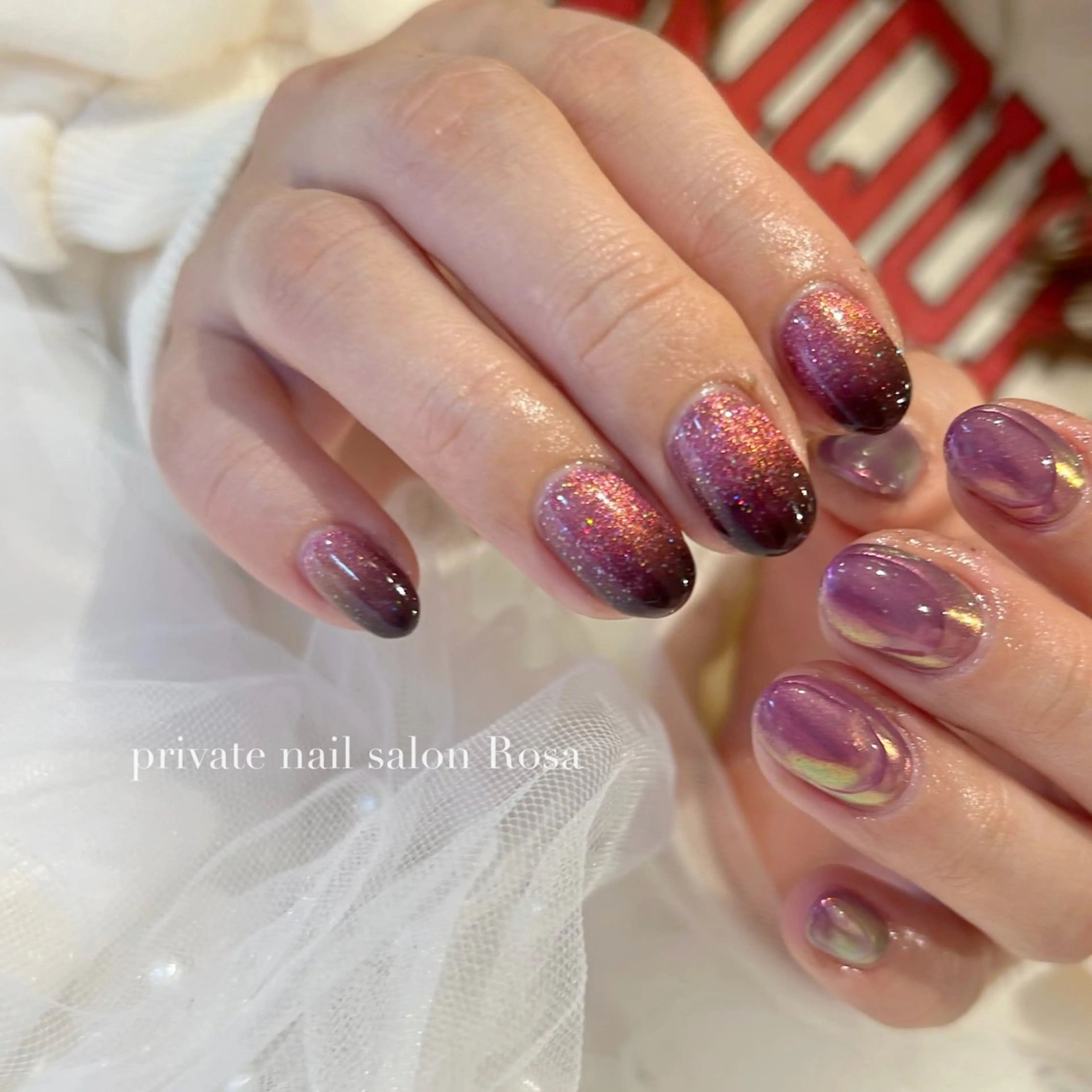 ネイル 持ち込み nail salon Rosaのネイルデザイン