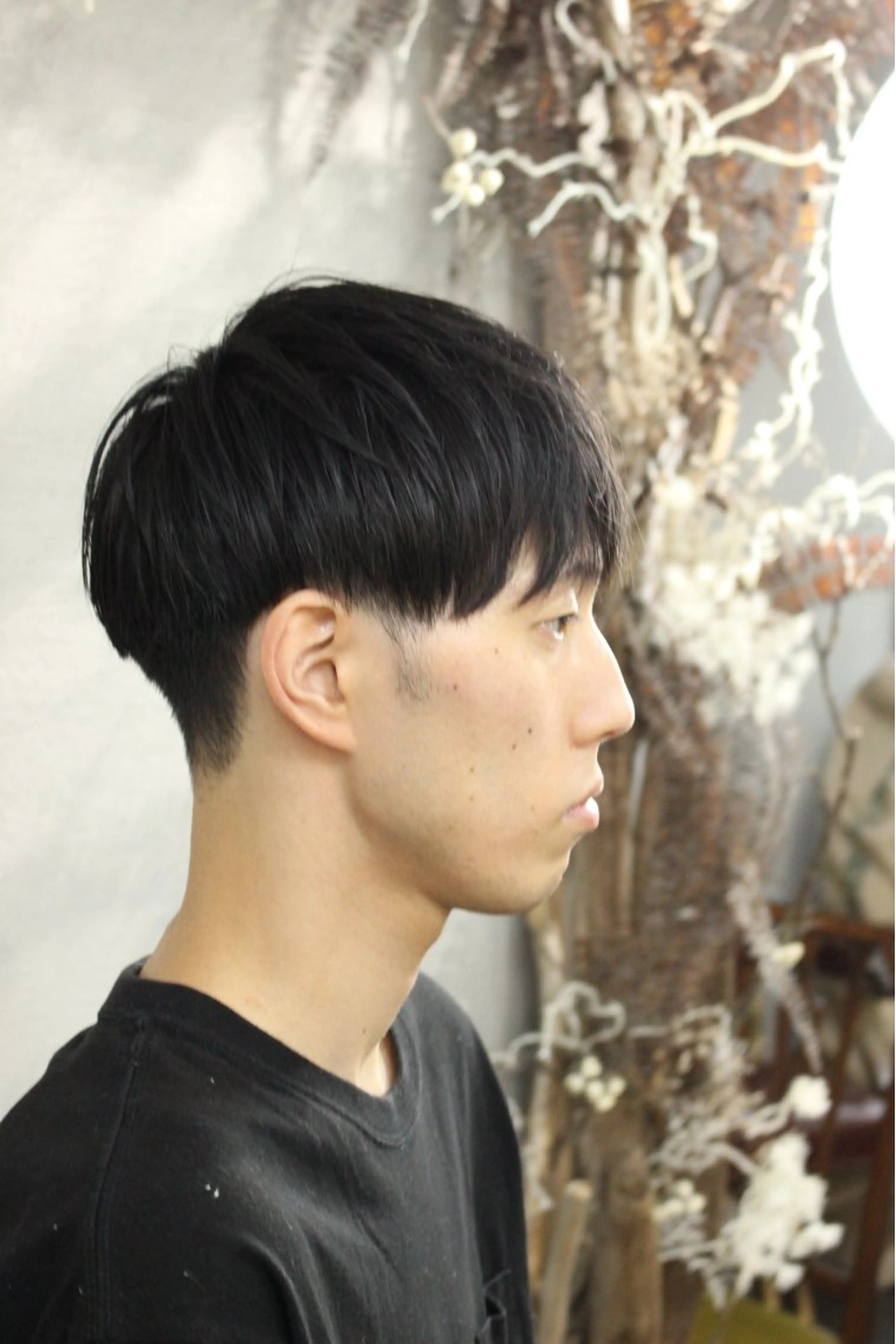 ショート メンズ マッシュ メンズ/ケアパーマ /hayashiのヘアスタイル