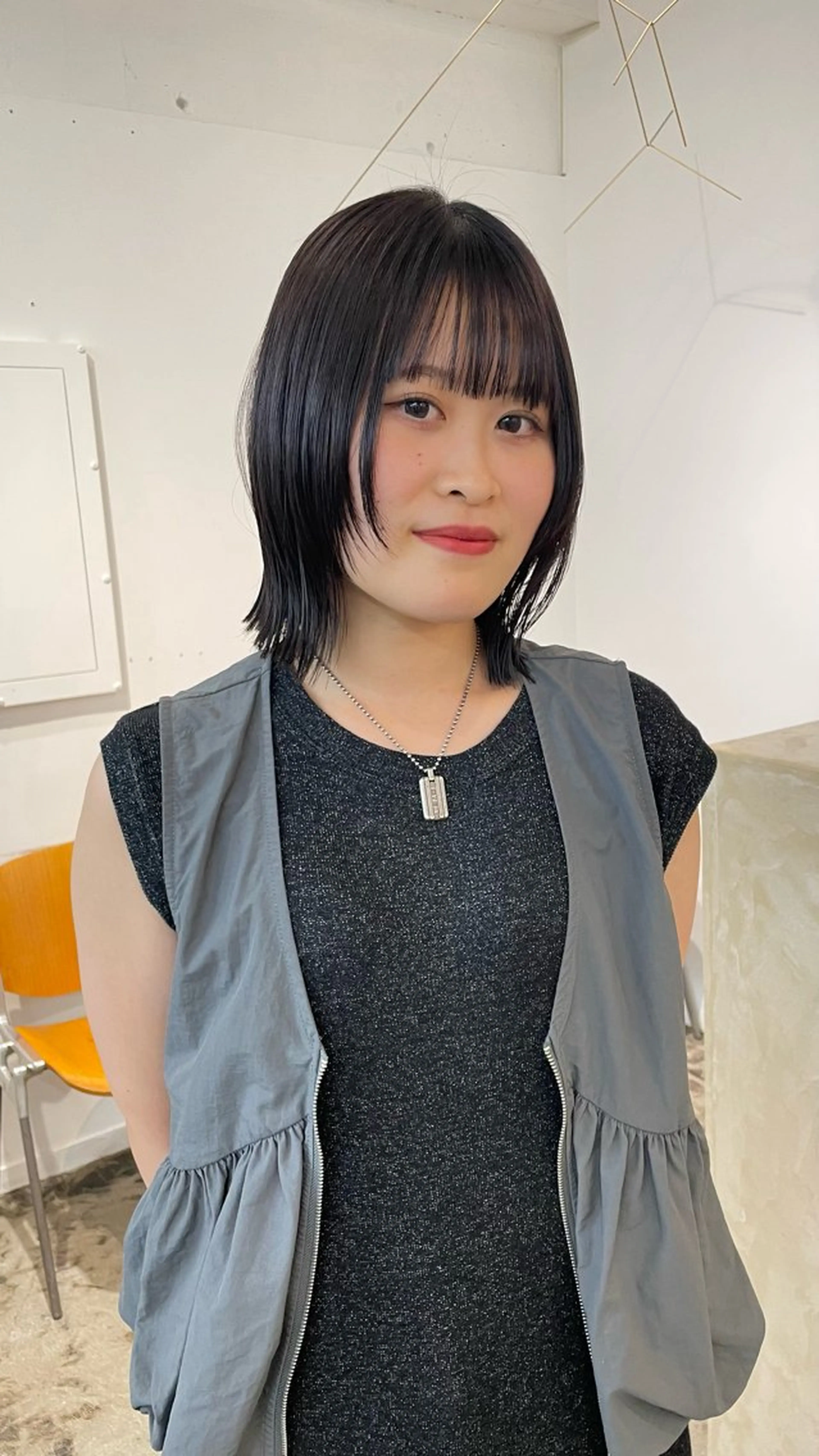 ショート 縮毛矯正 Terve.竹内 視咲のヘアスタイル