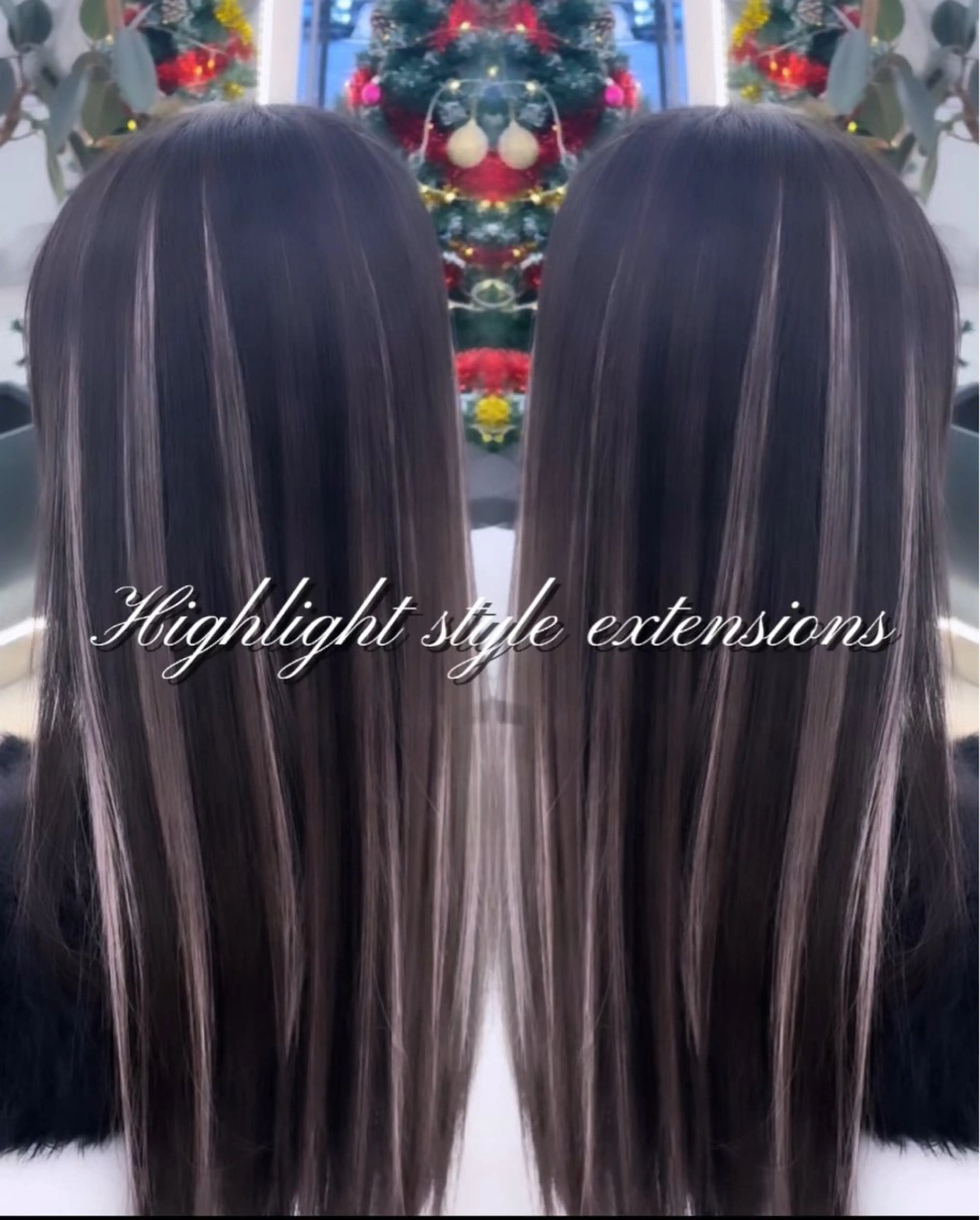 ロング エクステ ハイライト エクステ 藤沢髪質改善✨ 艶エクステ/森　魁心のヘアスタイル
