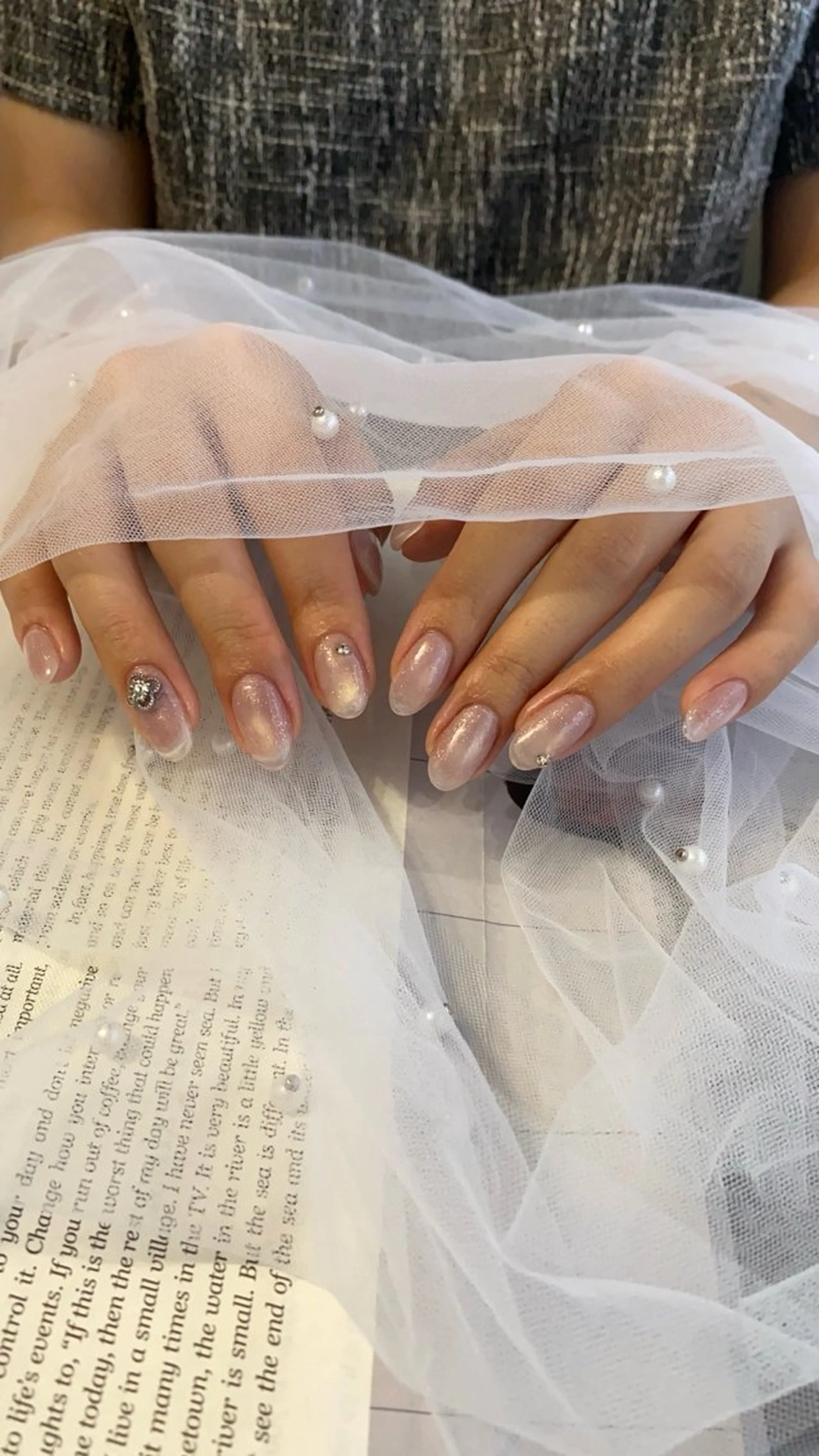 ネイル 長さ出し ハンドネイル ハンドケア nail salon maniのネイルデザイン