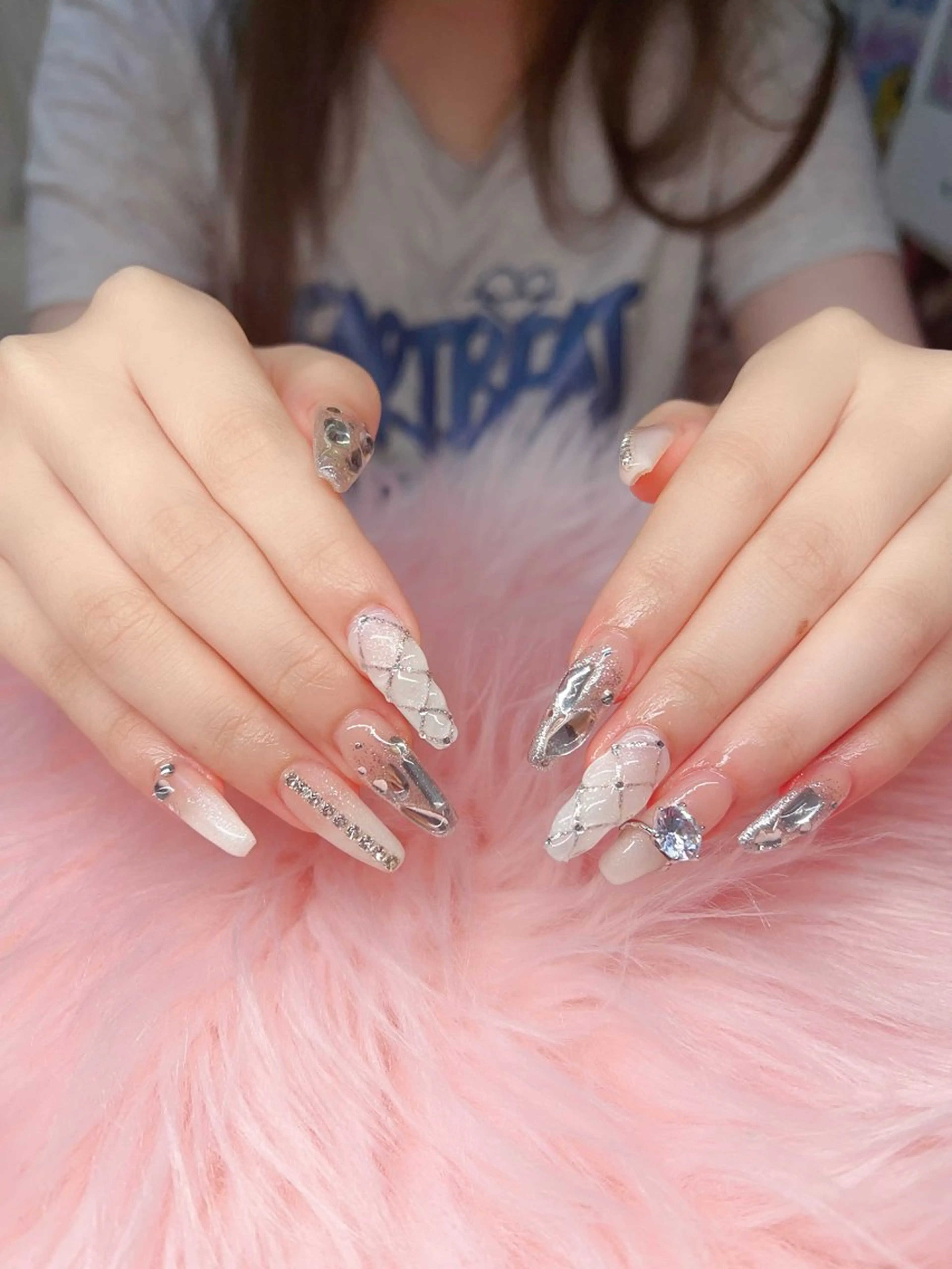 ネイル ハンドネイル ハンドケア 💜MIYA nail川崎店のネイルデザイン