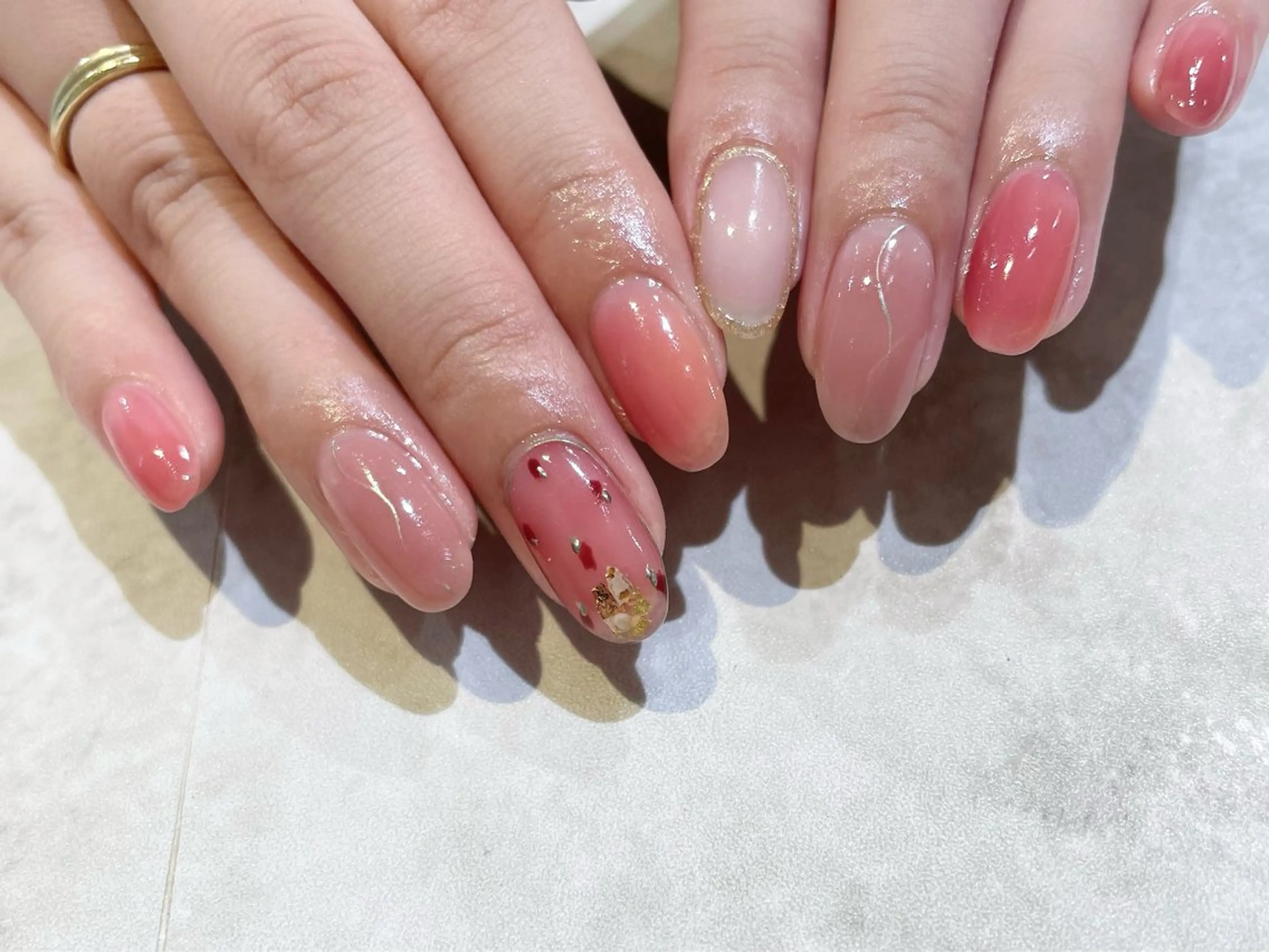 ネイル 舞田 苑香のネイルデザイン