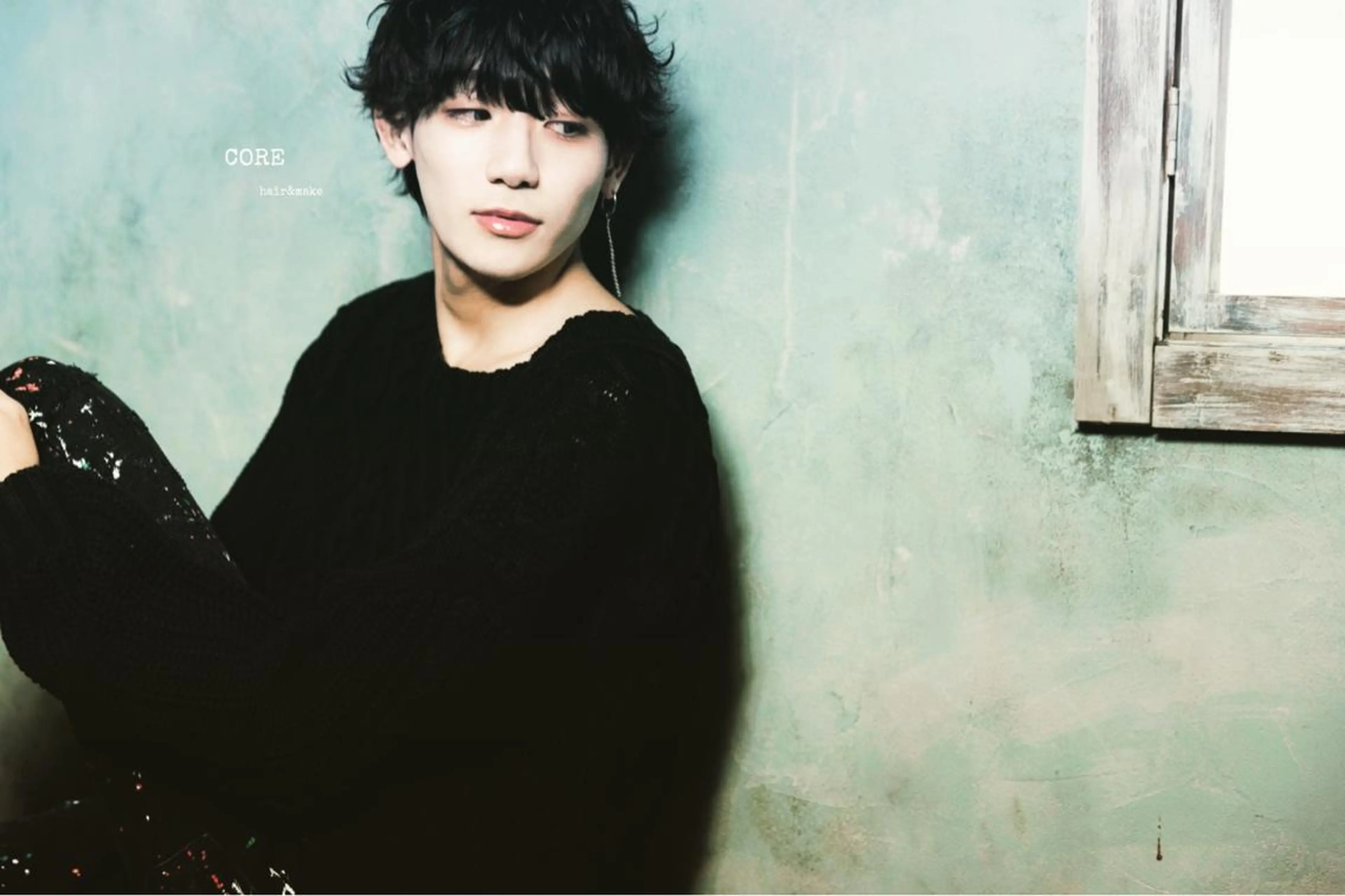 ショート カラー ヘアアレンジ メンズ CORE所属・内山 菜摘のヘアスタイル