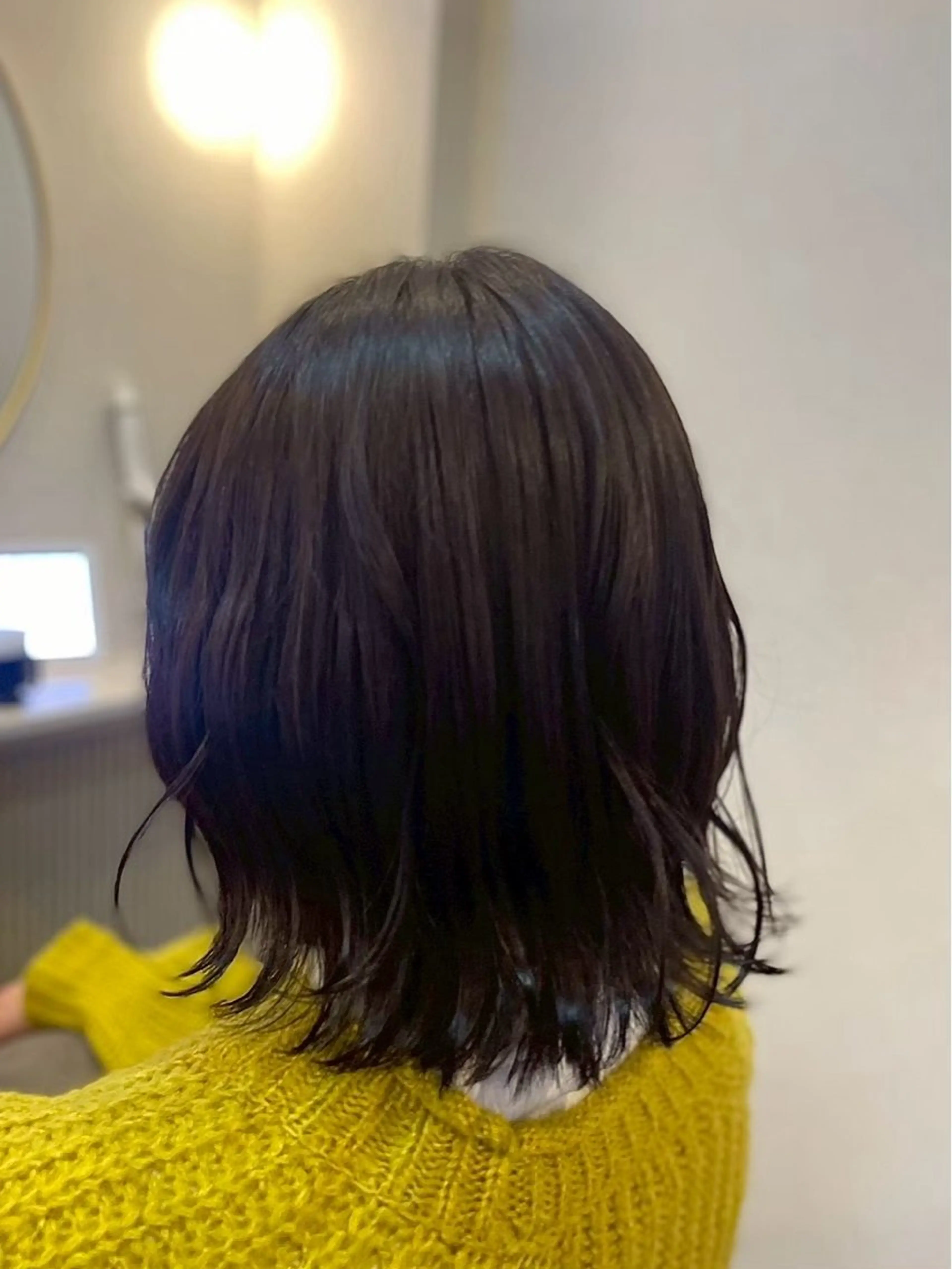 セミロング カラー ヘアアレンジ ヘアカラー Perfume by afloat 高橋樹のヘアスタイル