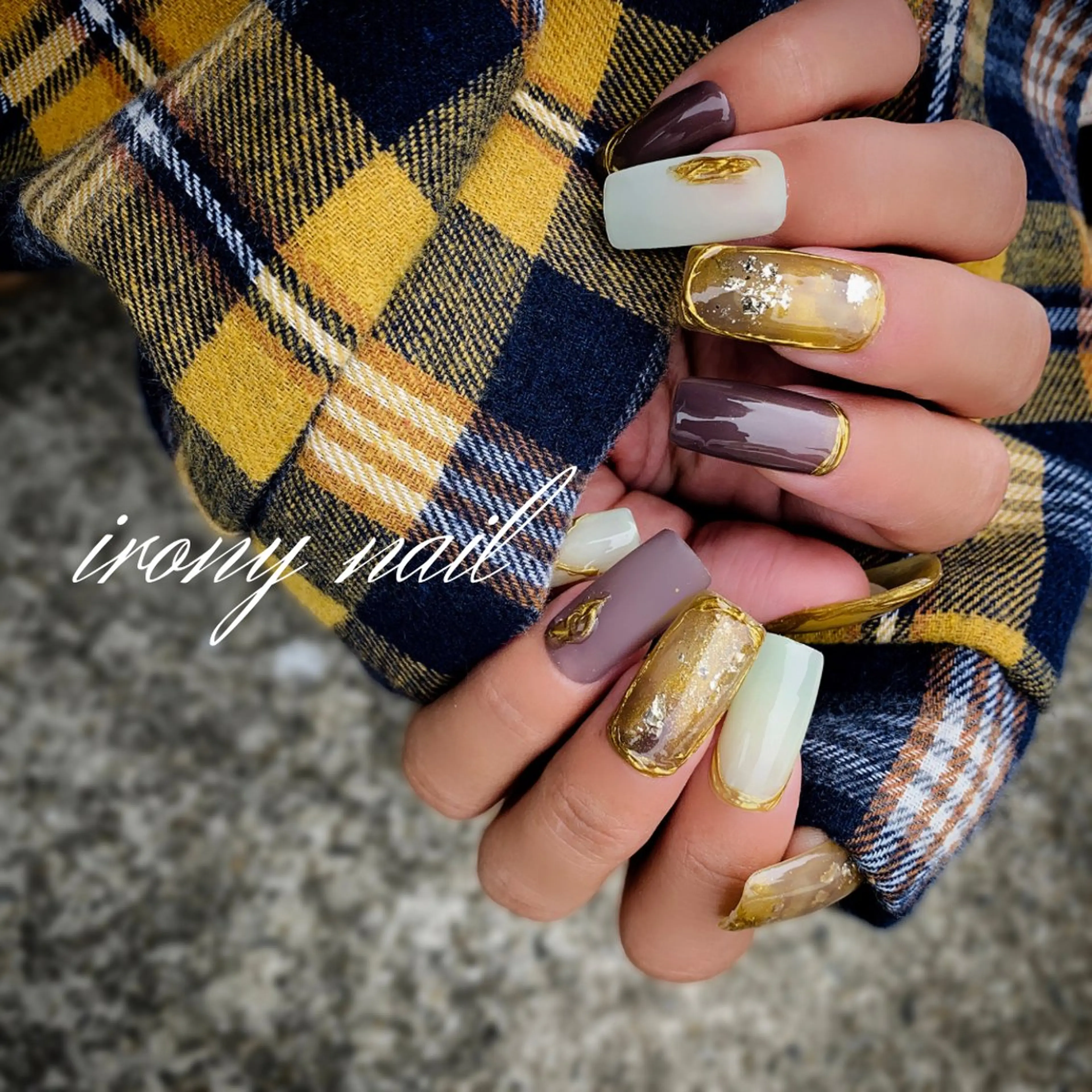 ネイル 鹿島台ネイルサロン/ 長さだし◎のネイルデザイン