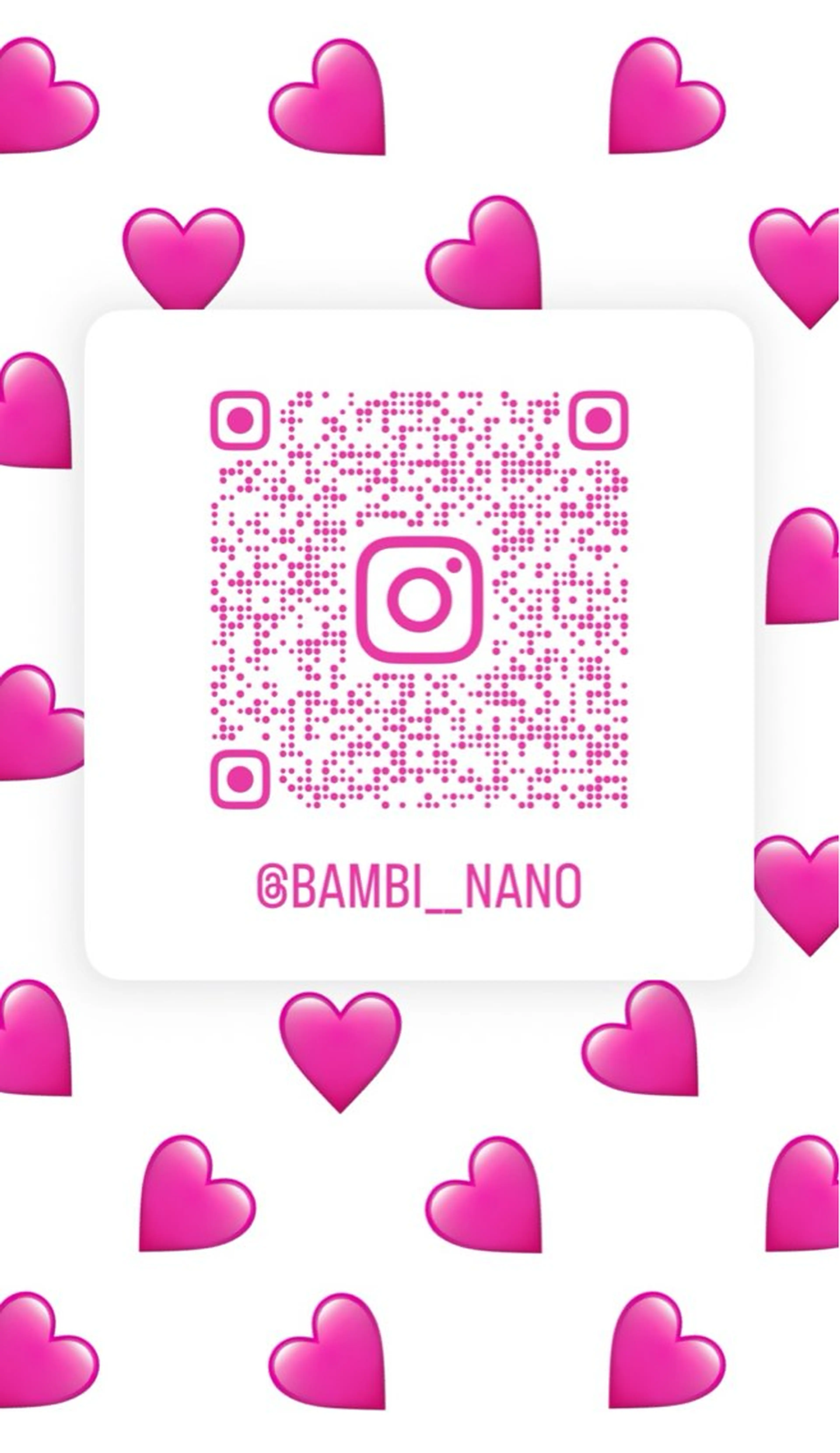 マツエク・マツパ BAMBI🩷 NANOのマツエク・マツパデザイン