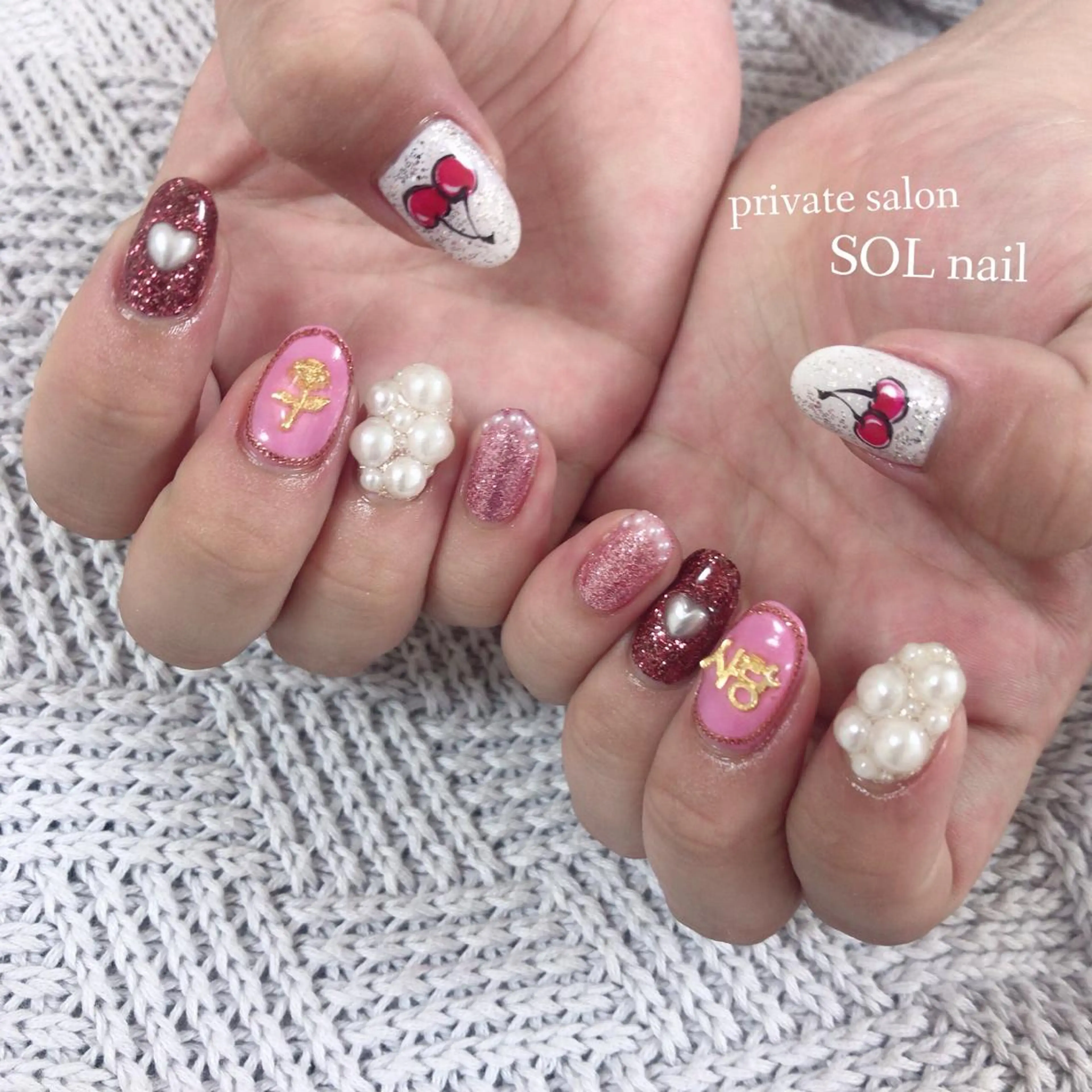 ネイル SOL NAILのネイルデザイン