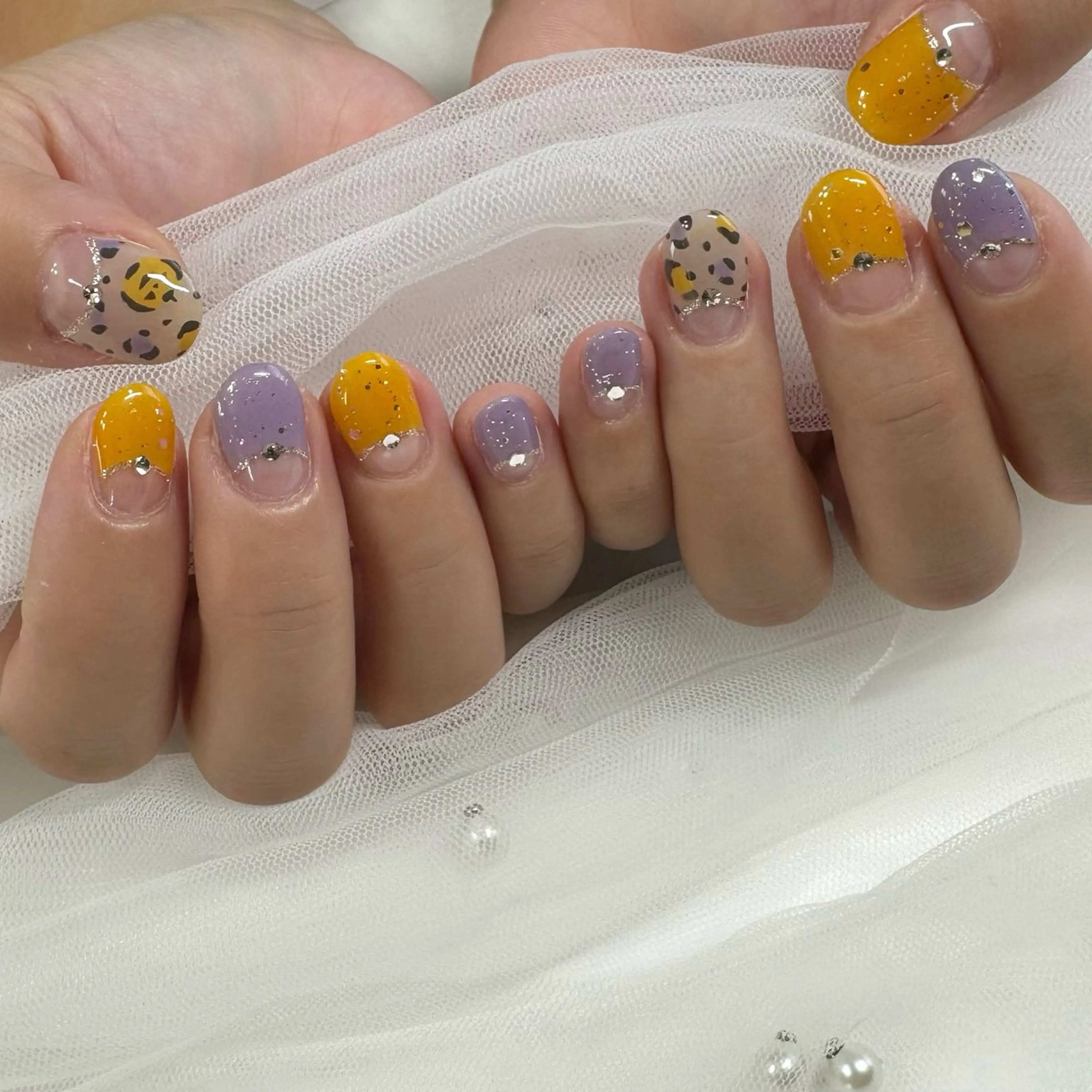 ネイル ジェルネイル 東 千夏のネイルデザイン