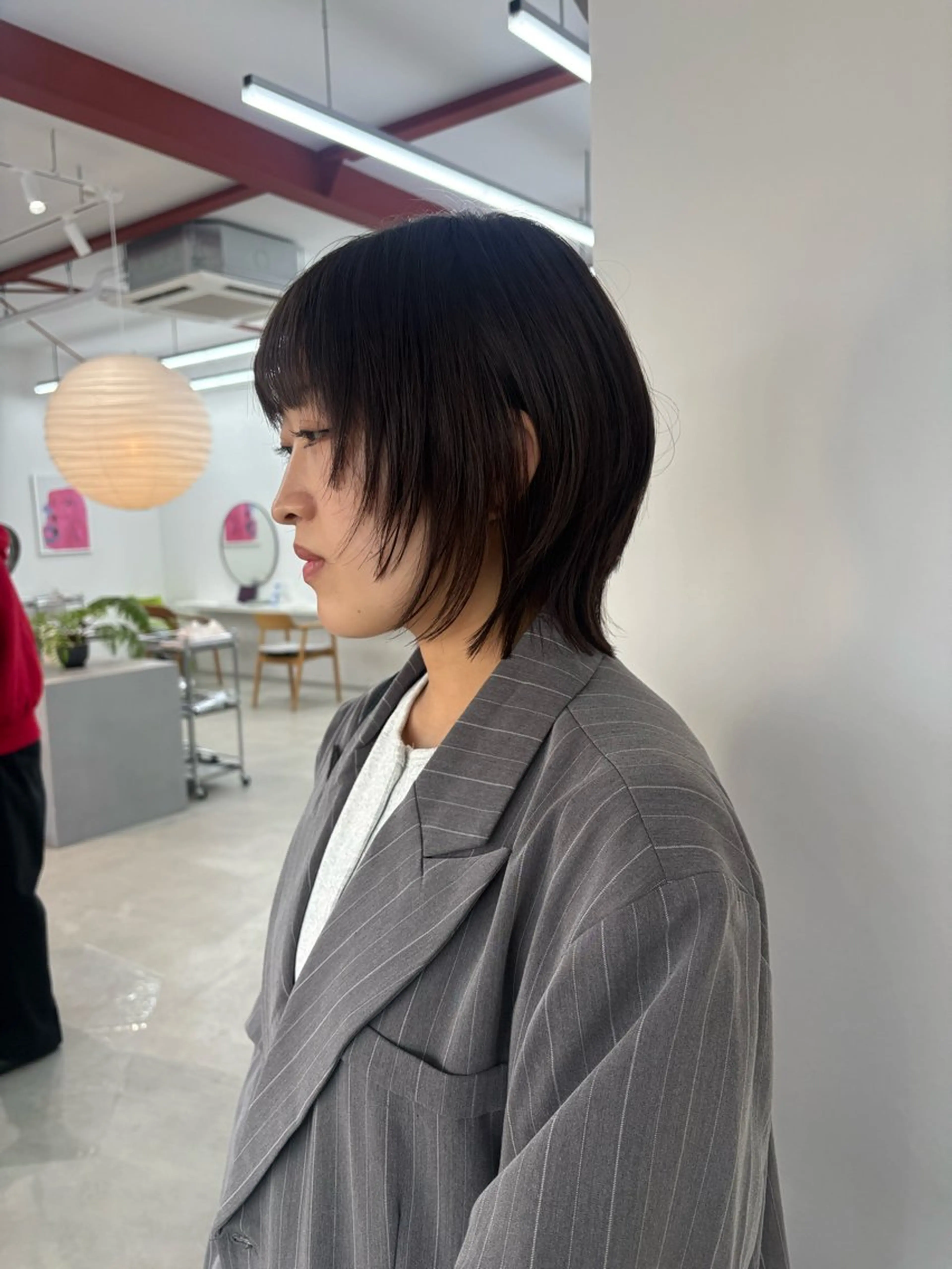 ミディアム カット 🪻韓国カット 🤍yuanのヘアスタイル