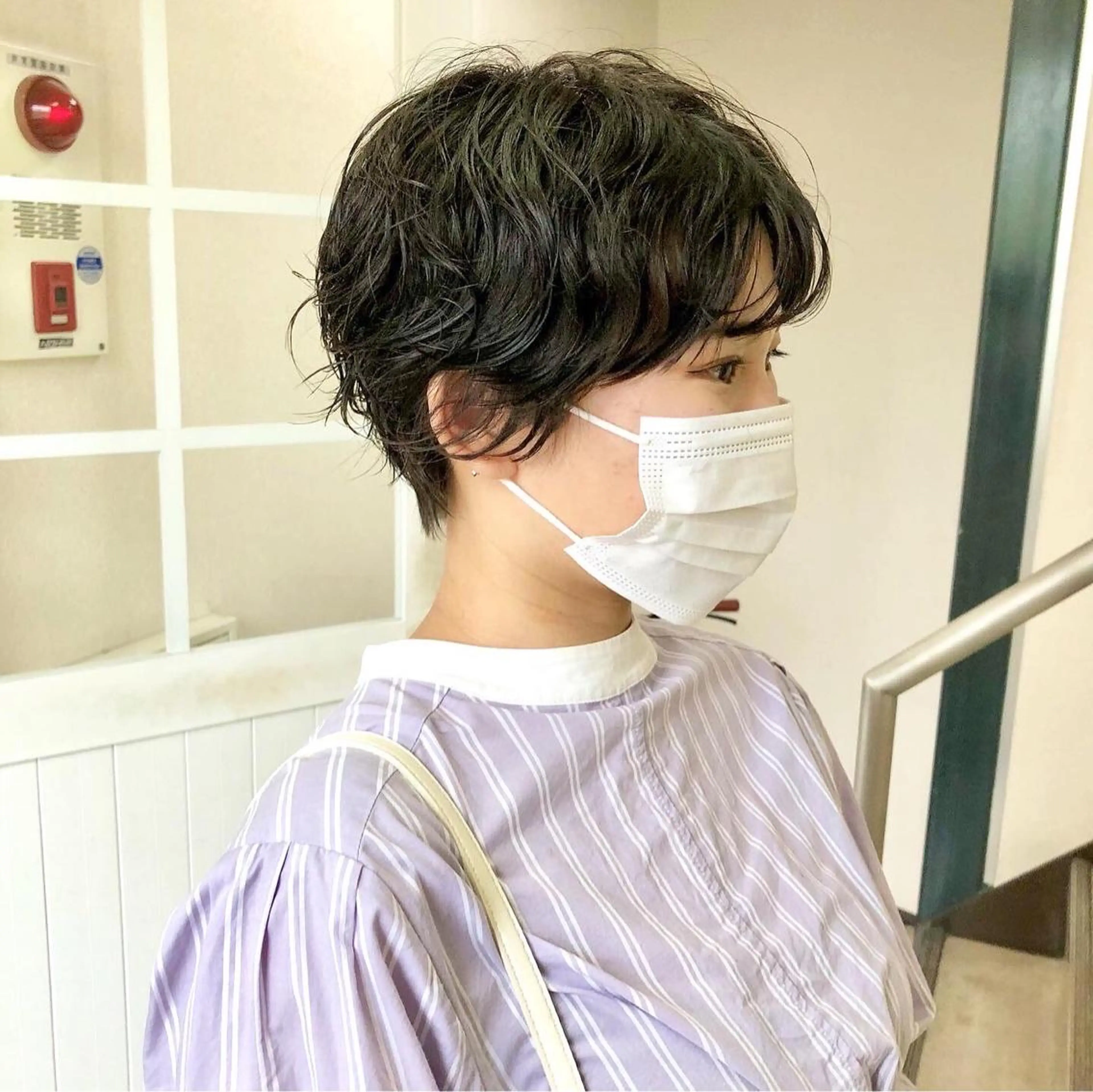 ショート パーマ ショートヘア カット パーマ 水野 雪 /パーマ/暖色カラーのヘアスタイル