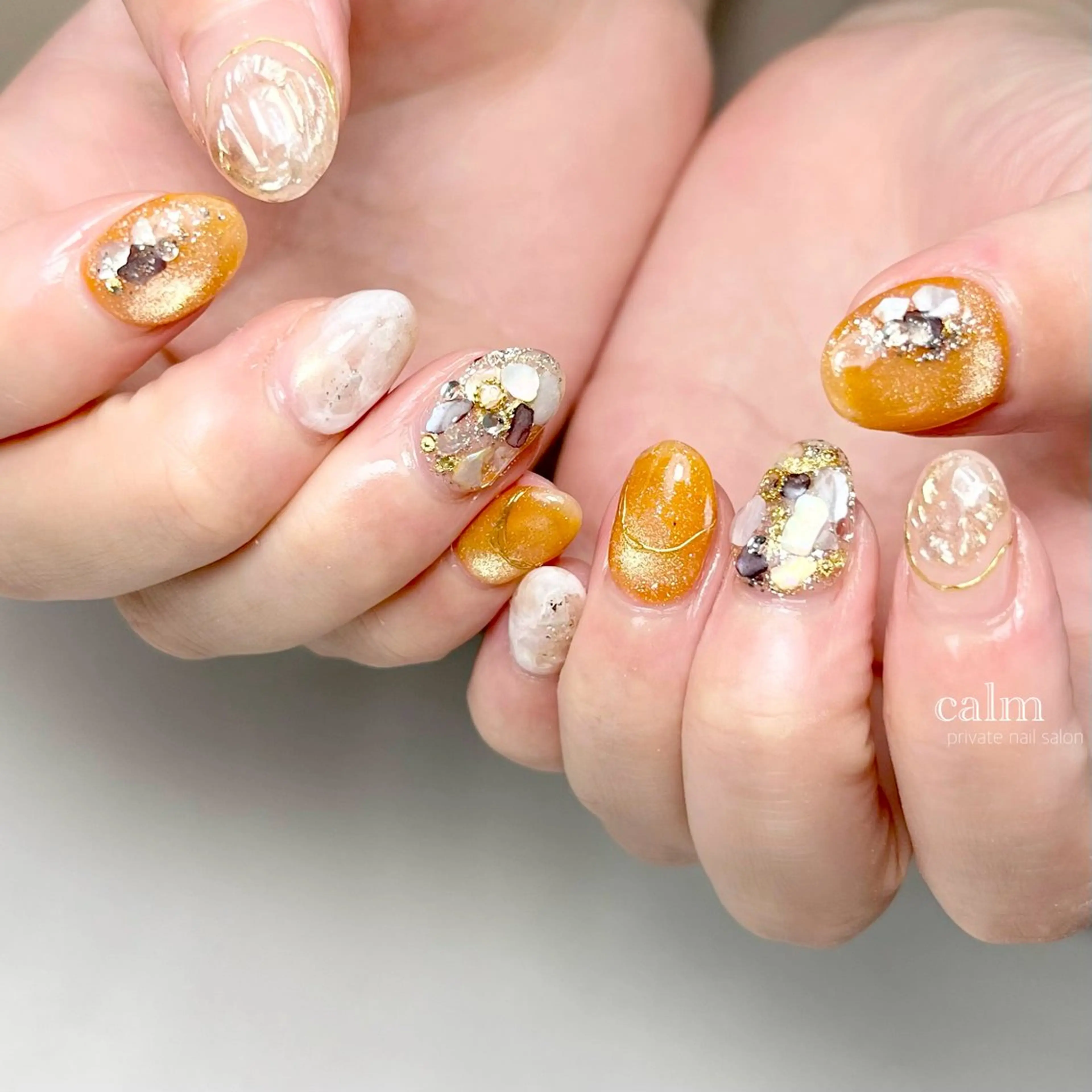 ネイル ハンドネイル calm 〔ｶｰﾑ〕のネイルデザイン