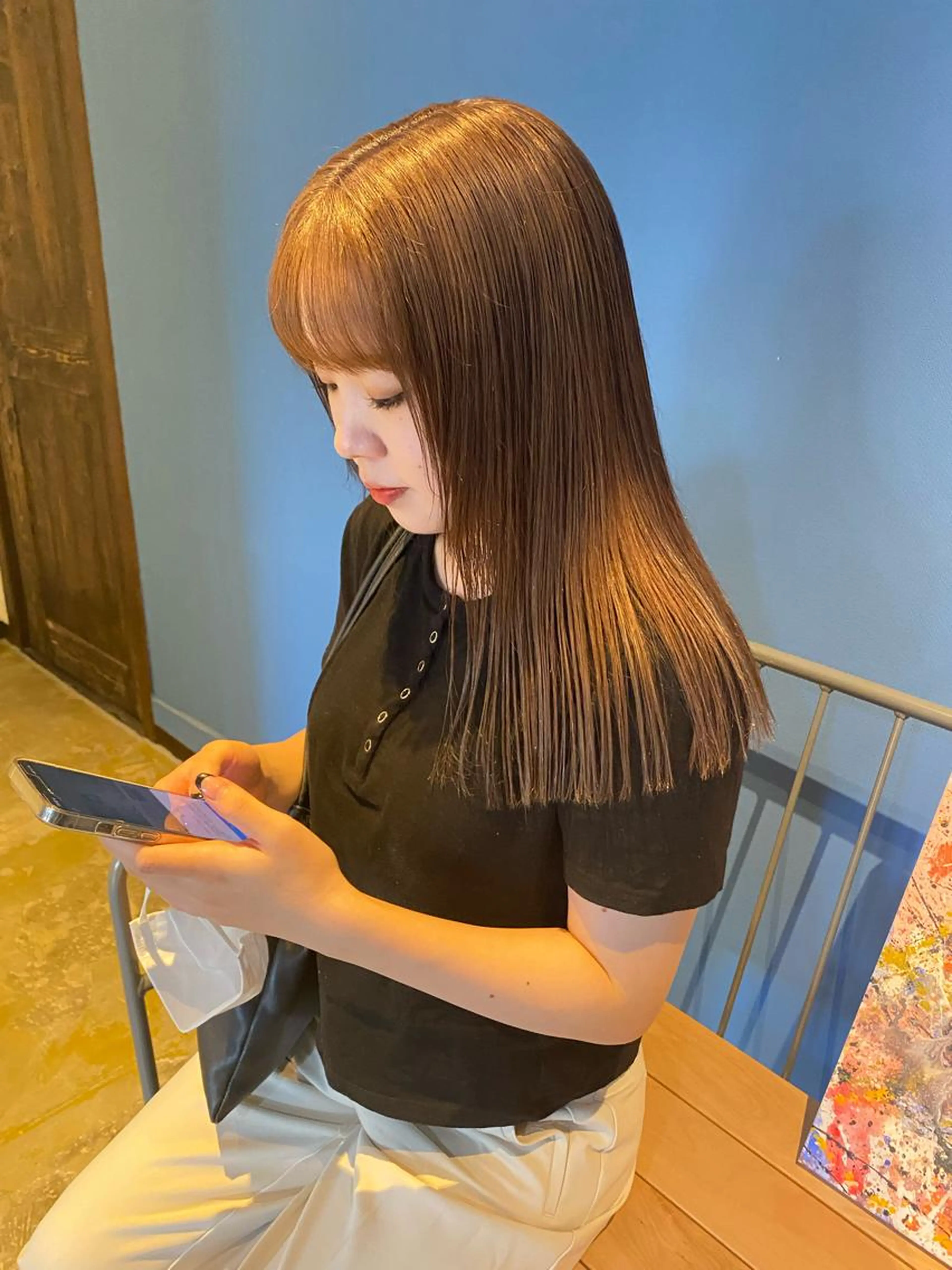 『髪質改善!!』髪質改善カラー＋カット＋クイックトリートメントの写真