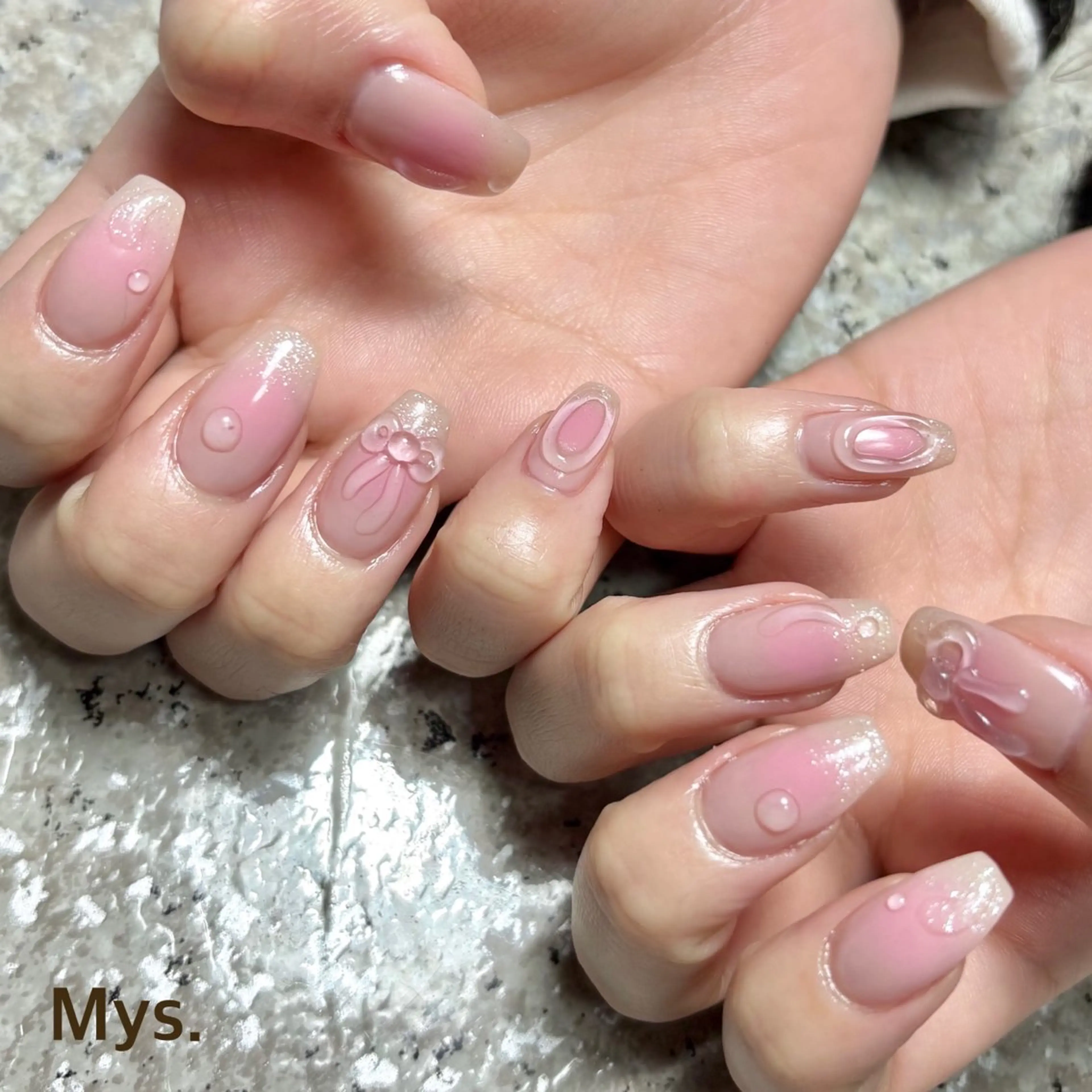 ネイル ハンドネイル Mys. 三上紗紀のネイルデザイン