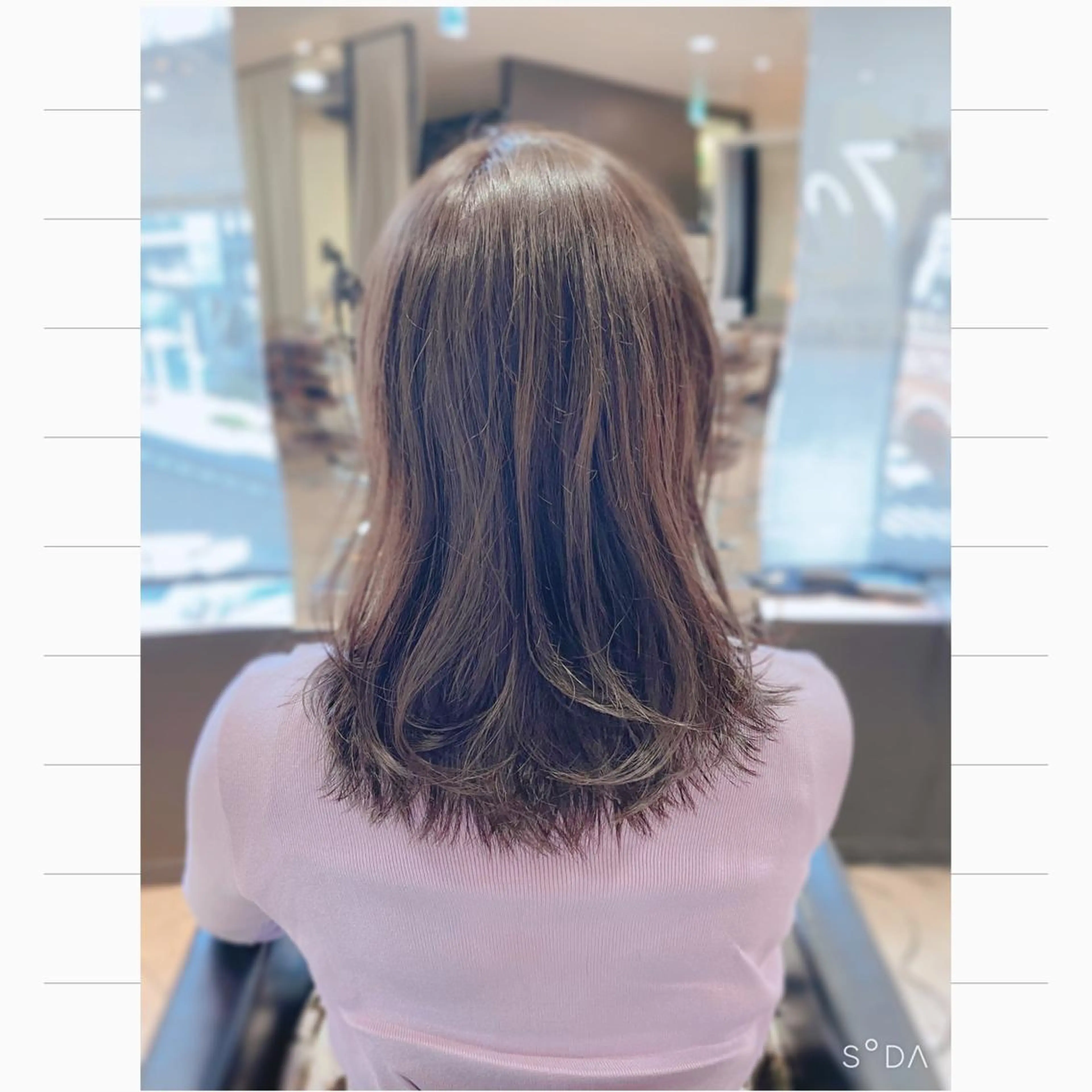 ミディアム カラー 川崎 龍馬のヘアスタイル