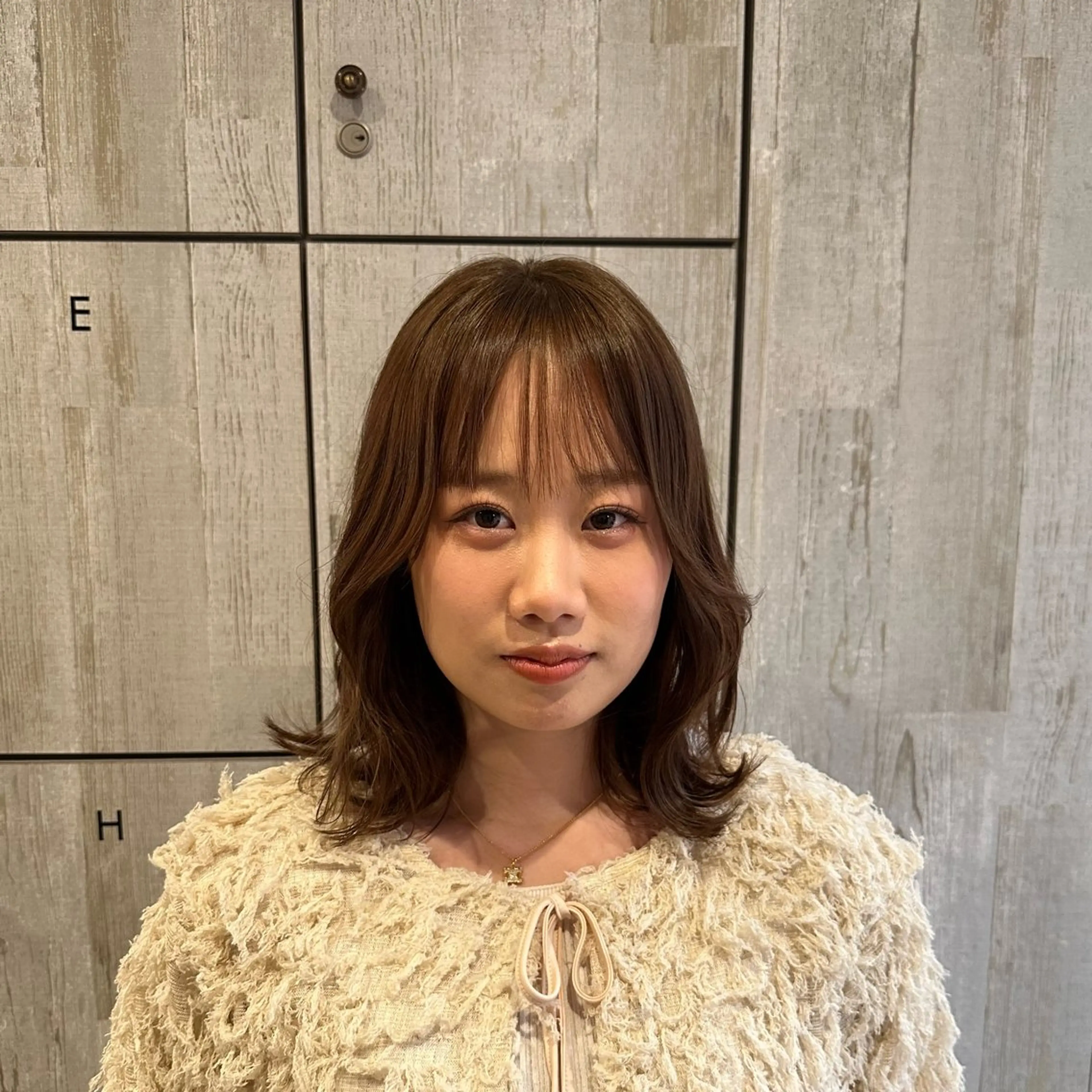 ミディアム カラー レイヤーカット 柔らかいcolor ￤韓国￤🩰マユ🩰のヘアスタイル