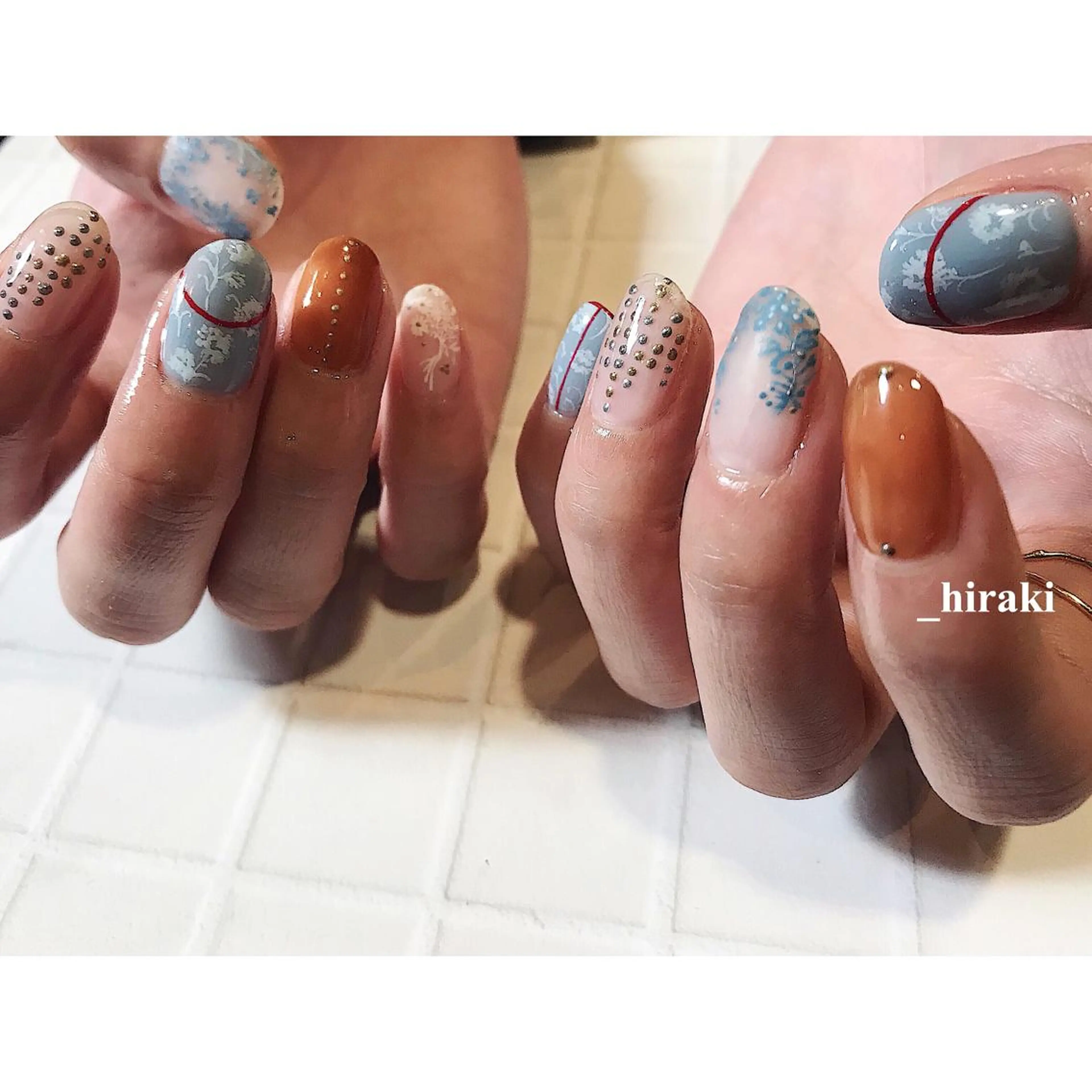 ネイル nail atelier AMBER所属・saori .の眉毛・アイブロウイメージ