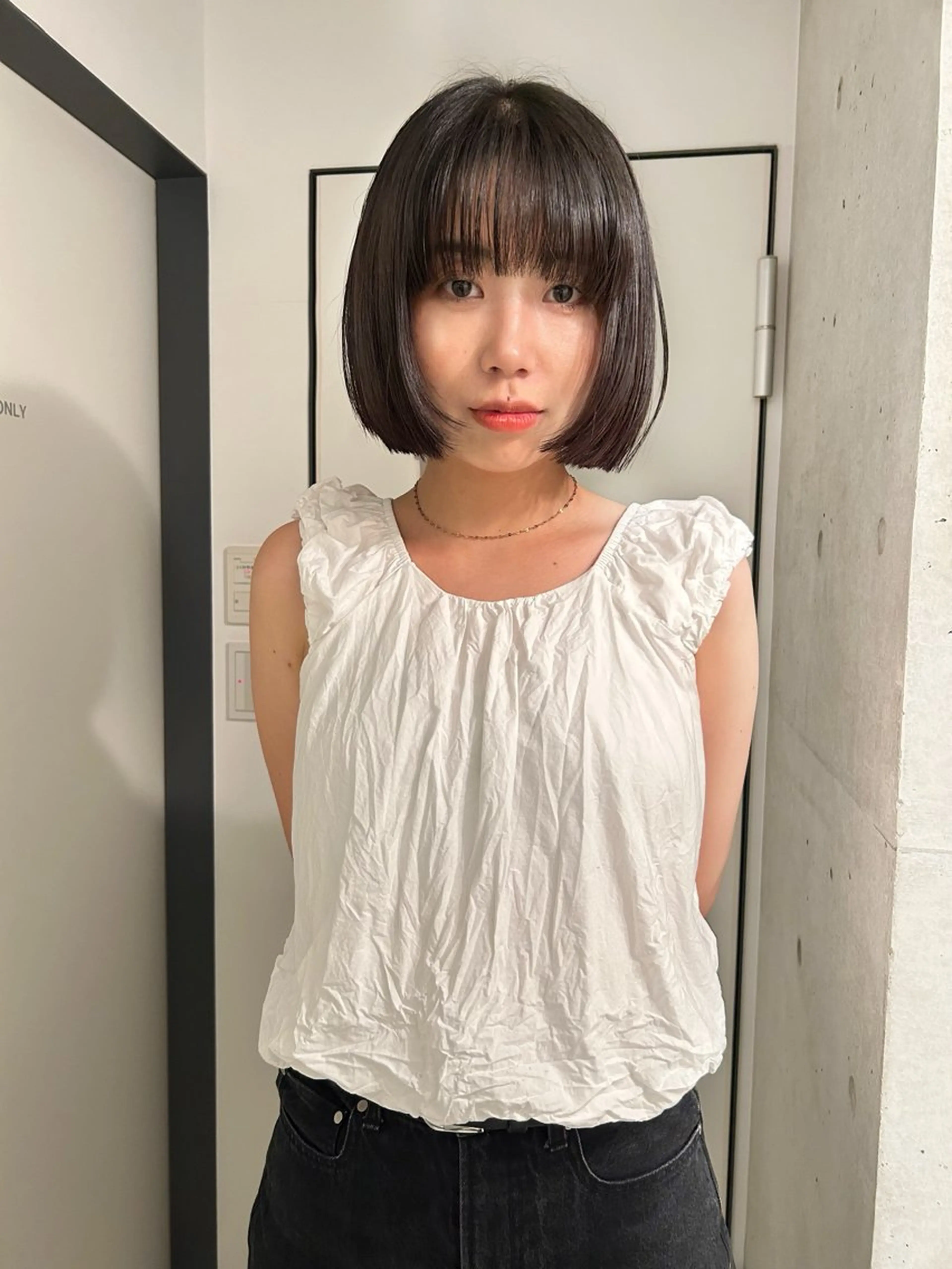 ミディアム ボブ NEST所属・お洒落似合わせボブ♡ mahiroのヘアスタイル