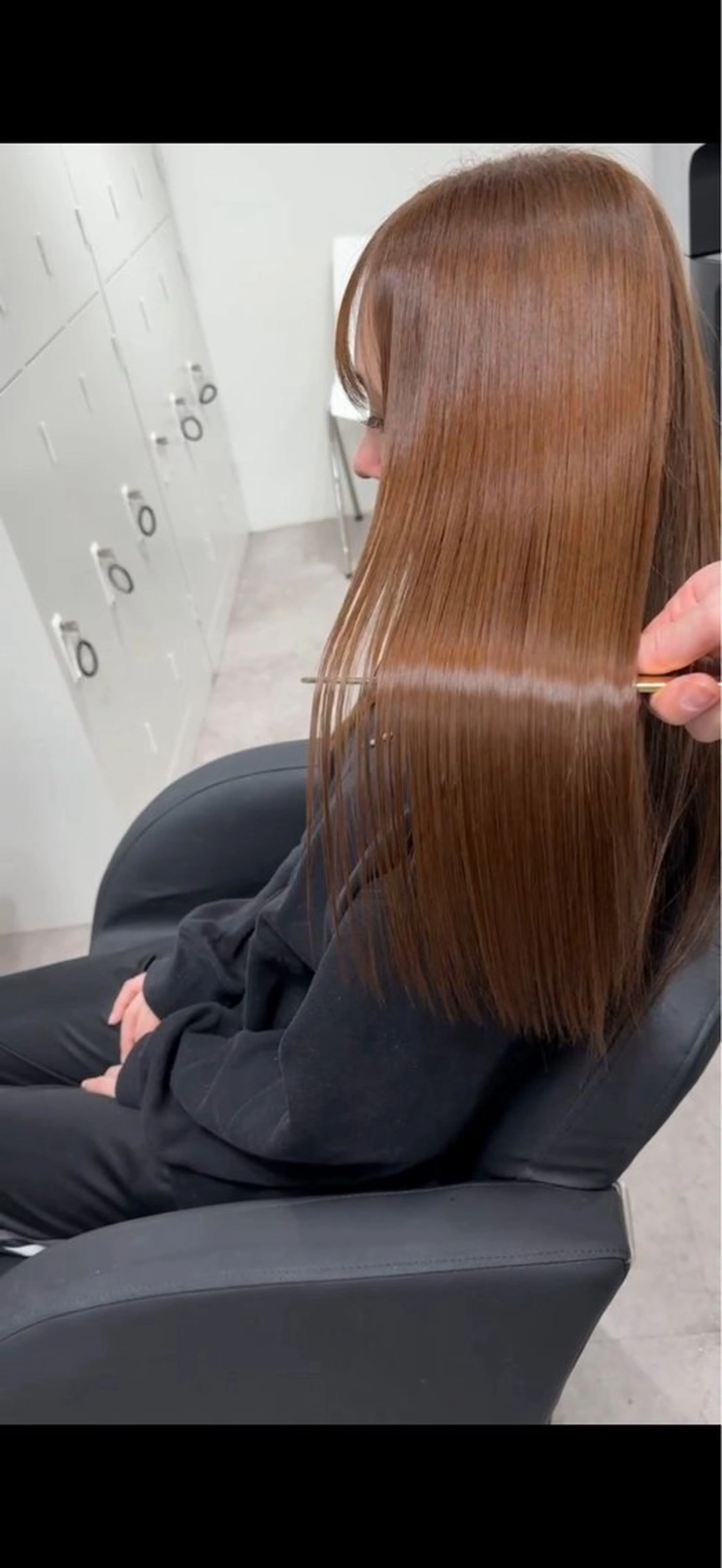 ロング 髪質改善 トリートメント カット ヘアカラー トリートメント ✨髪質改善✨/ くびれショート/来輝のヘアスタイル