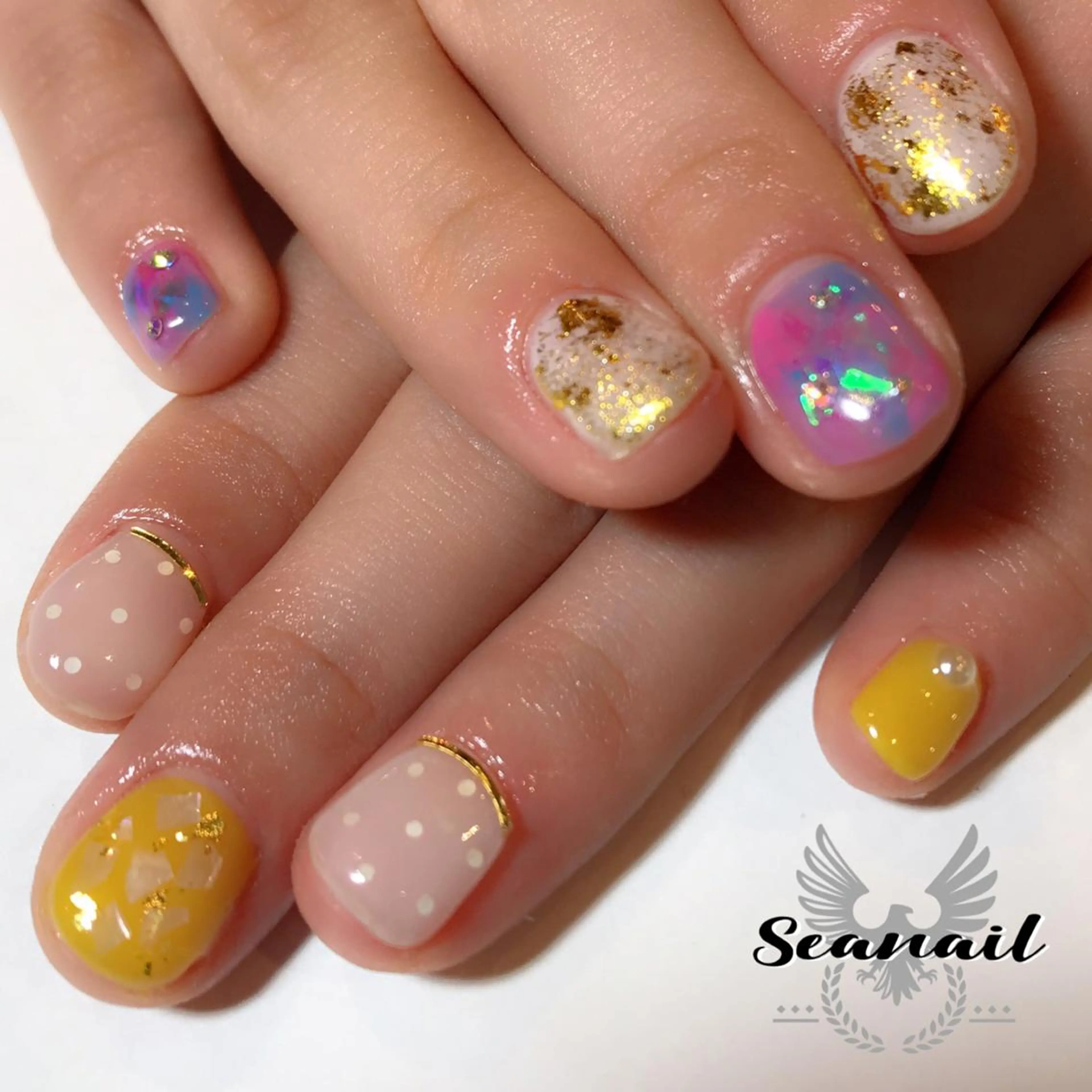 ネイル 小尾 栞のネイルデザイン