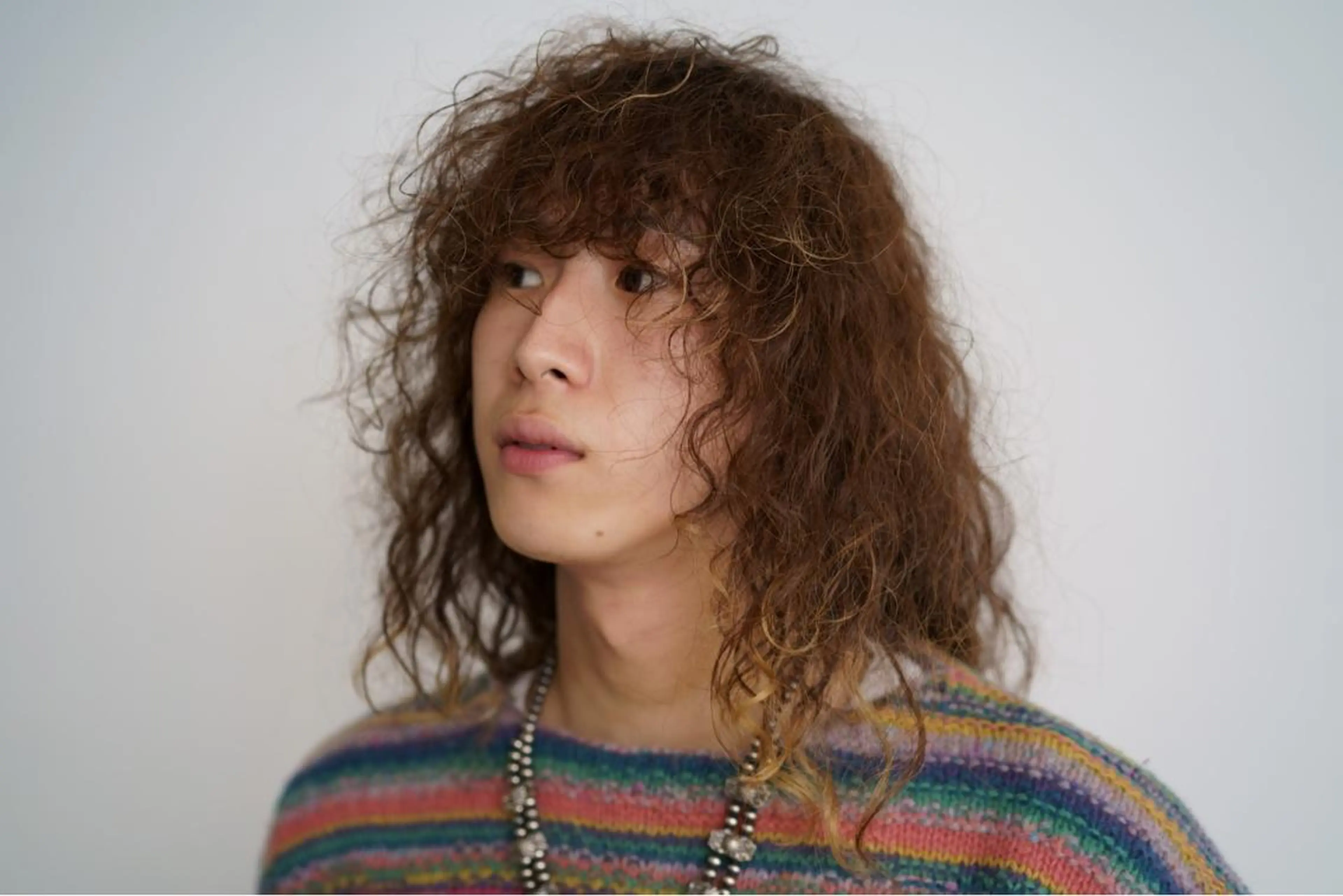 カラー メンズ 大阪メンズパーマ /スパイキー/らいのヘアスタイル