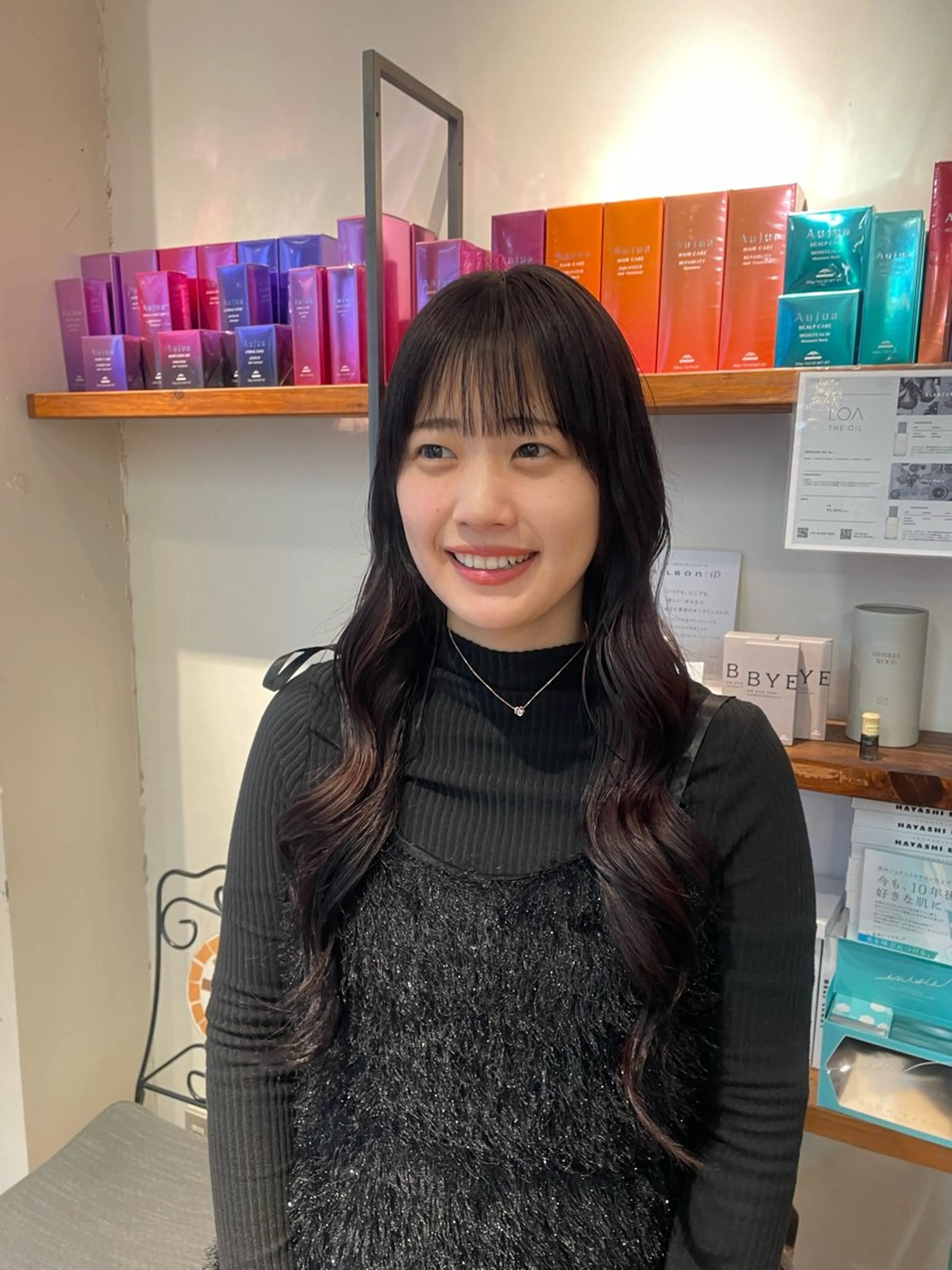 ロング カット ヘアセット このみ/髪質改善 /ヘアアレンジ🫧のヘアスタイル