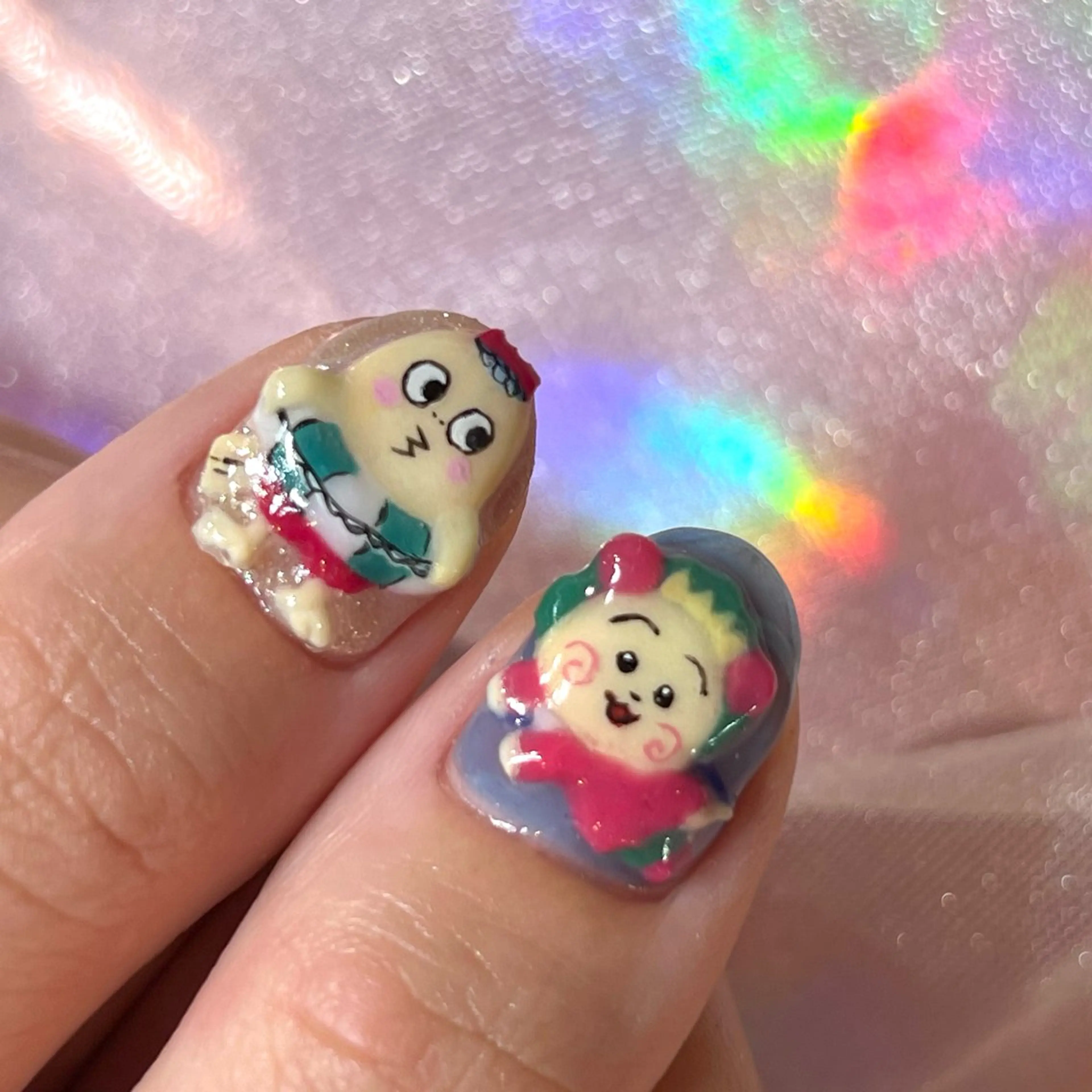 ネイル 痛ネイル🩷渋谷 🧸Yunaのネイルデザイン