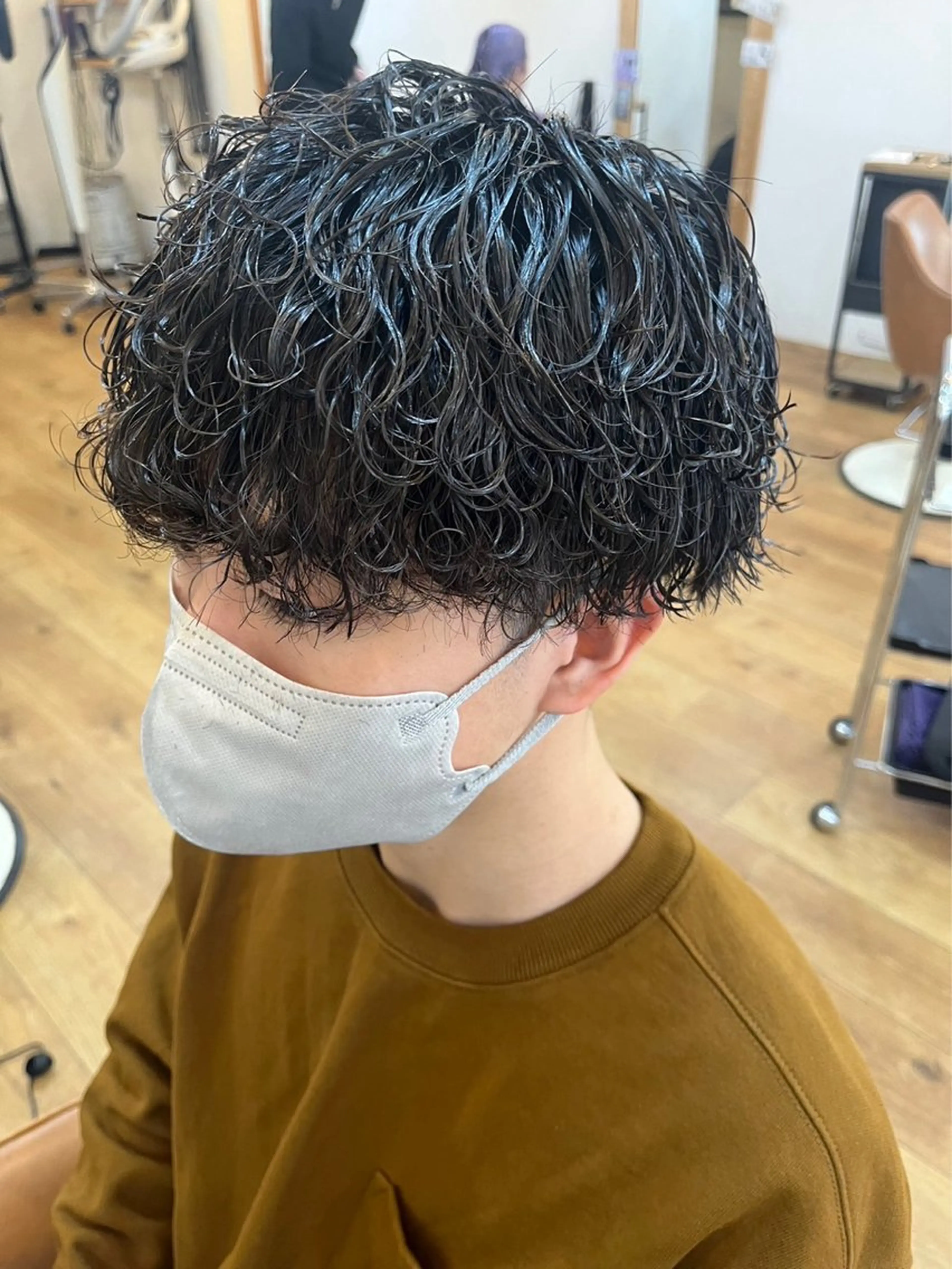 パーマ メンズ be’leef.ric 守口店所属・beleef守口店 reinaのヘアスタイル