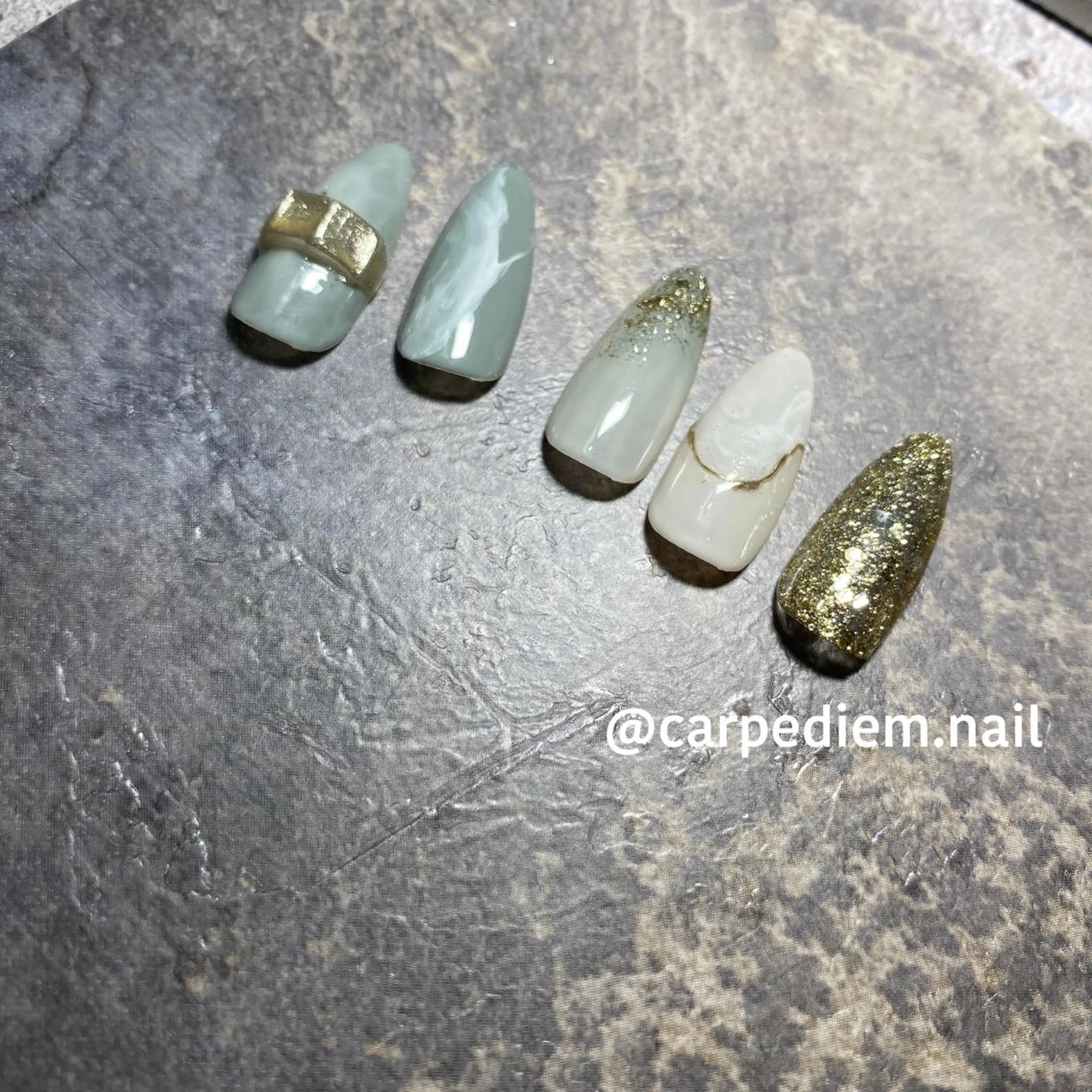 ネイル 城東区ネイルサロン carpediemのネイルデザイン