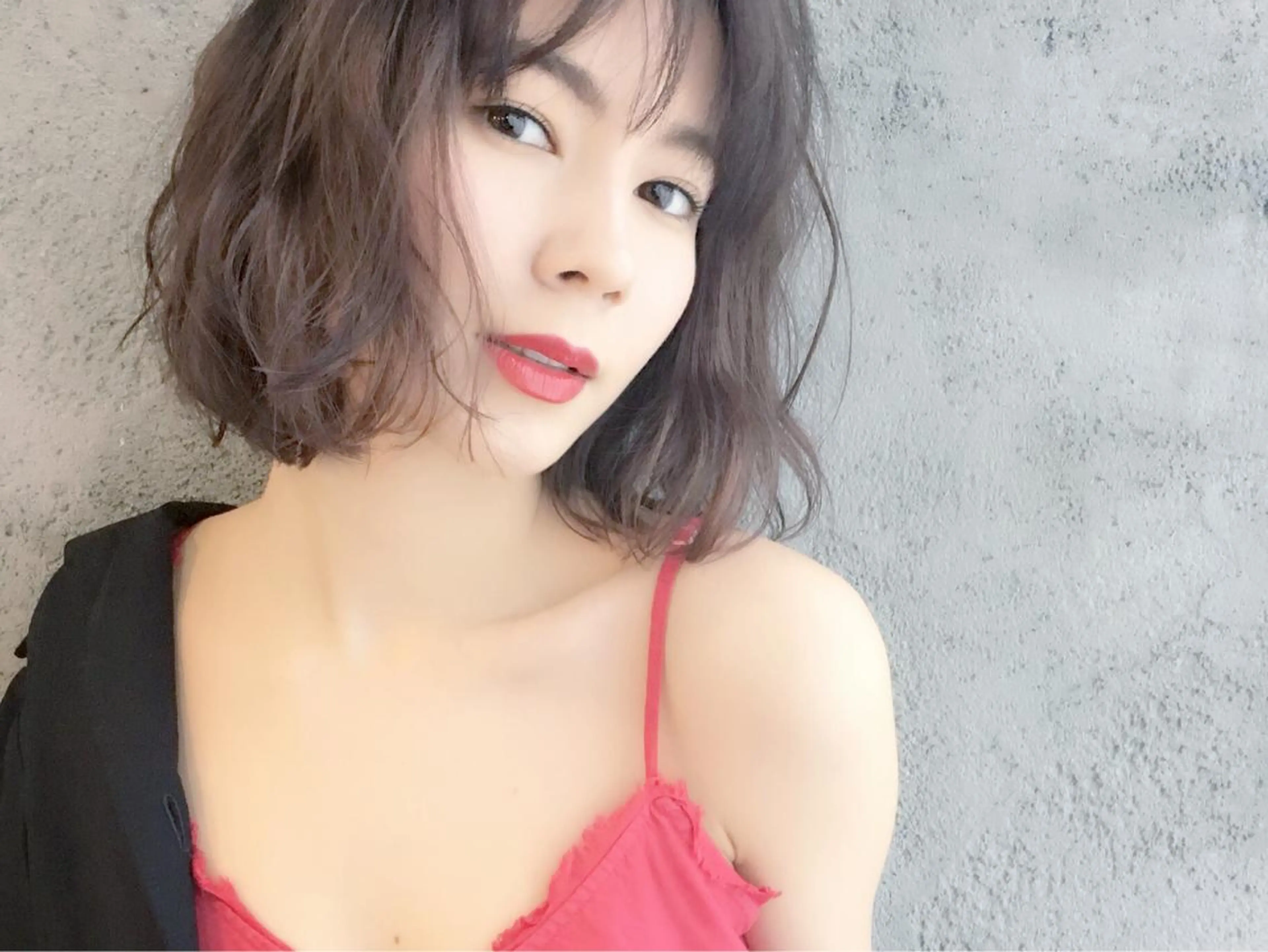 ショート カラー ボブ EMANON天神所属・Hitomi Ezakiのヘアスタイル