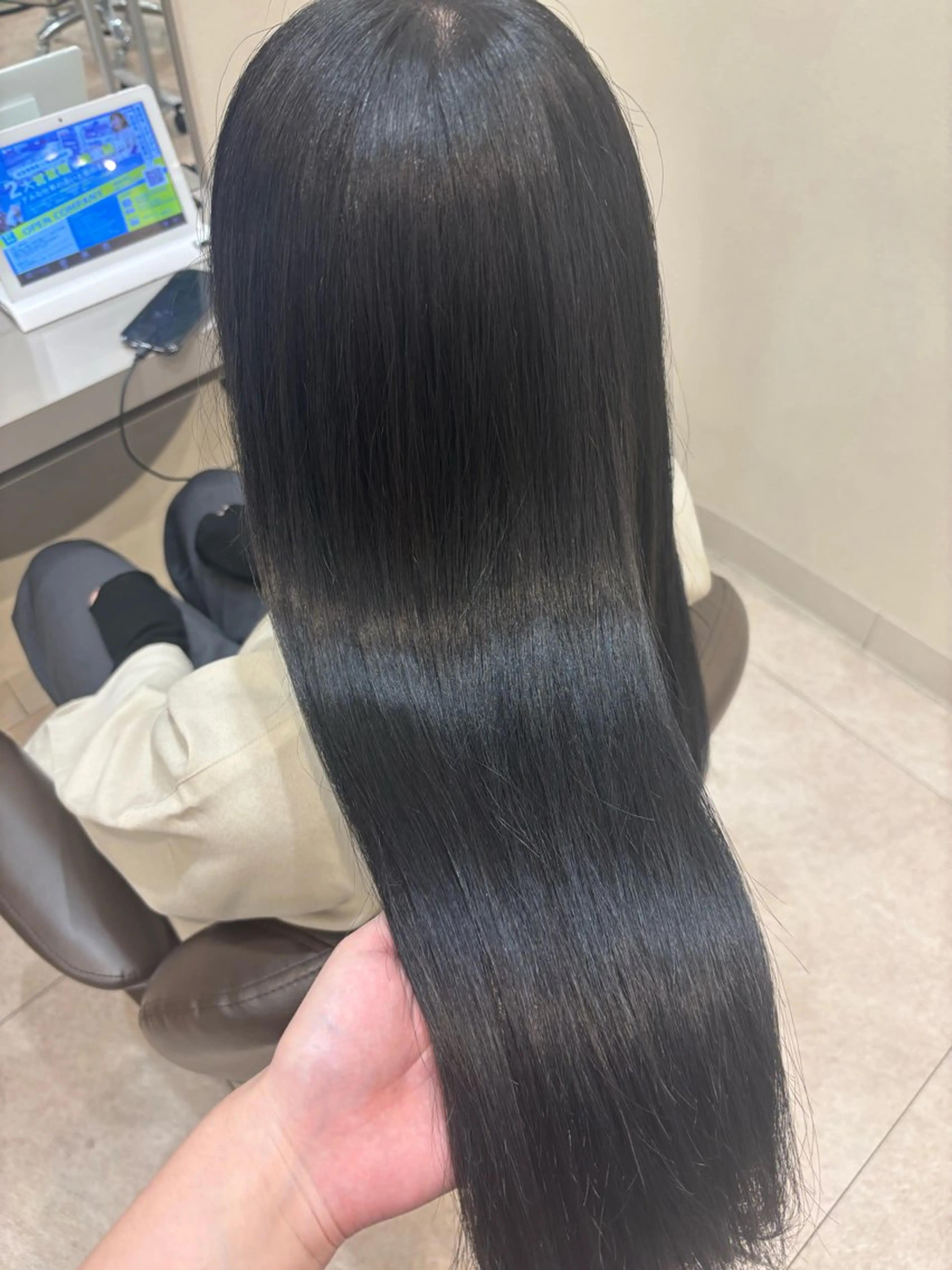 ロング カラー ヘアカラー ワンカラー/モデル /Rin/西葛西のヘアスタイル