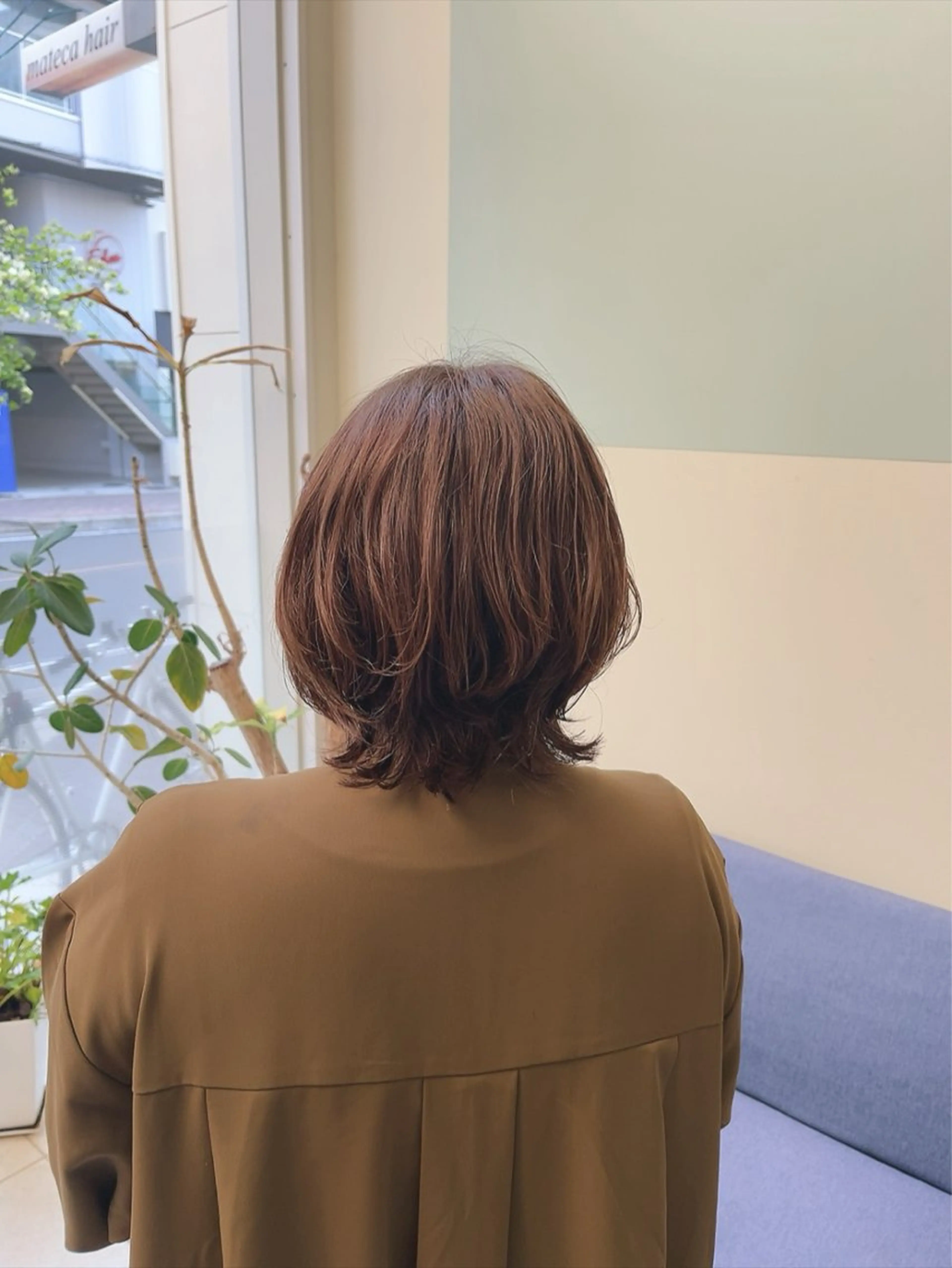 ショート パーマ くびれヘア ショートヘア カット ヘアカラー トリートメント mateca・hair所属・林 真之介のヘアスタイル