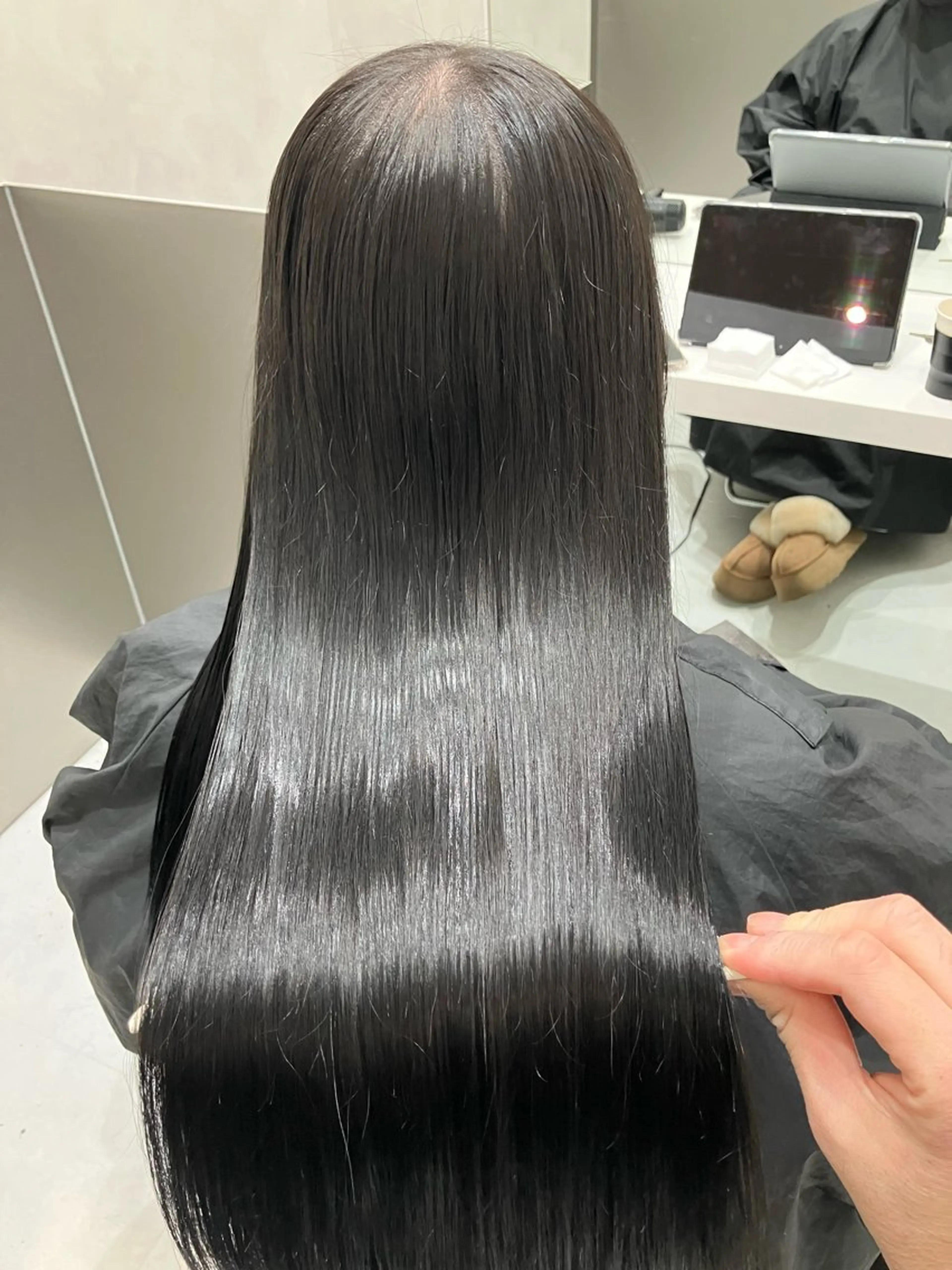 ロング カラー カット ヘアカラー トリートメント GO TODAY SHAIRE SALON原宿vita店舗所属・🩷完全マンツーマン 💖ASAHIのヘアスタイル