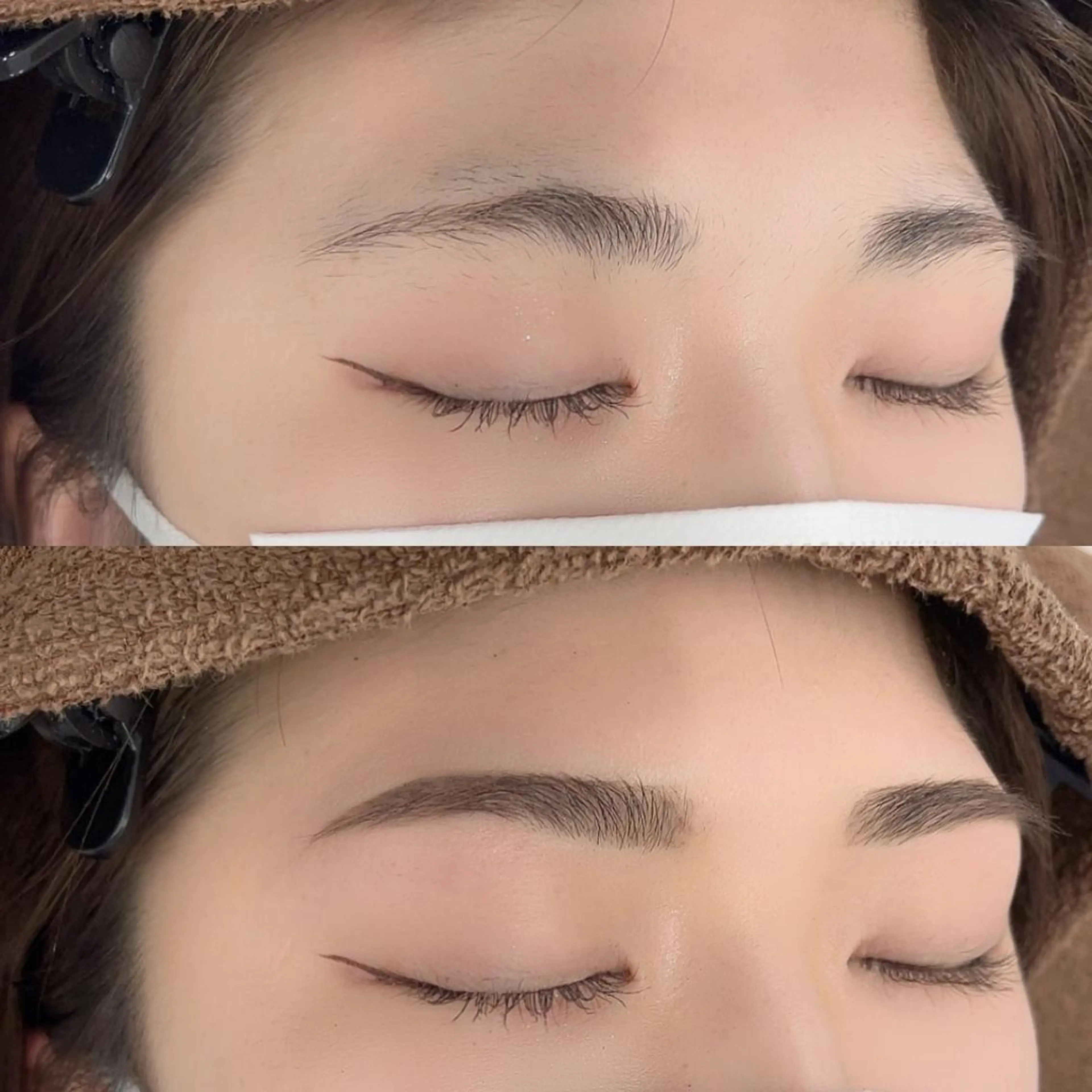 パーマ メンズ アイブロウ BEIGE 金山 🌹RUKAのマツエク・マツパデザイン