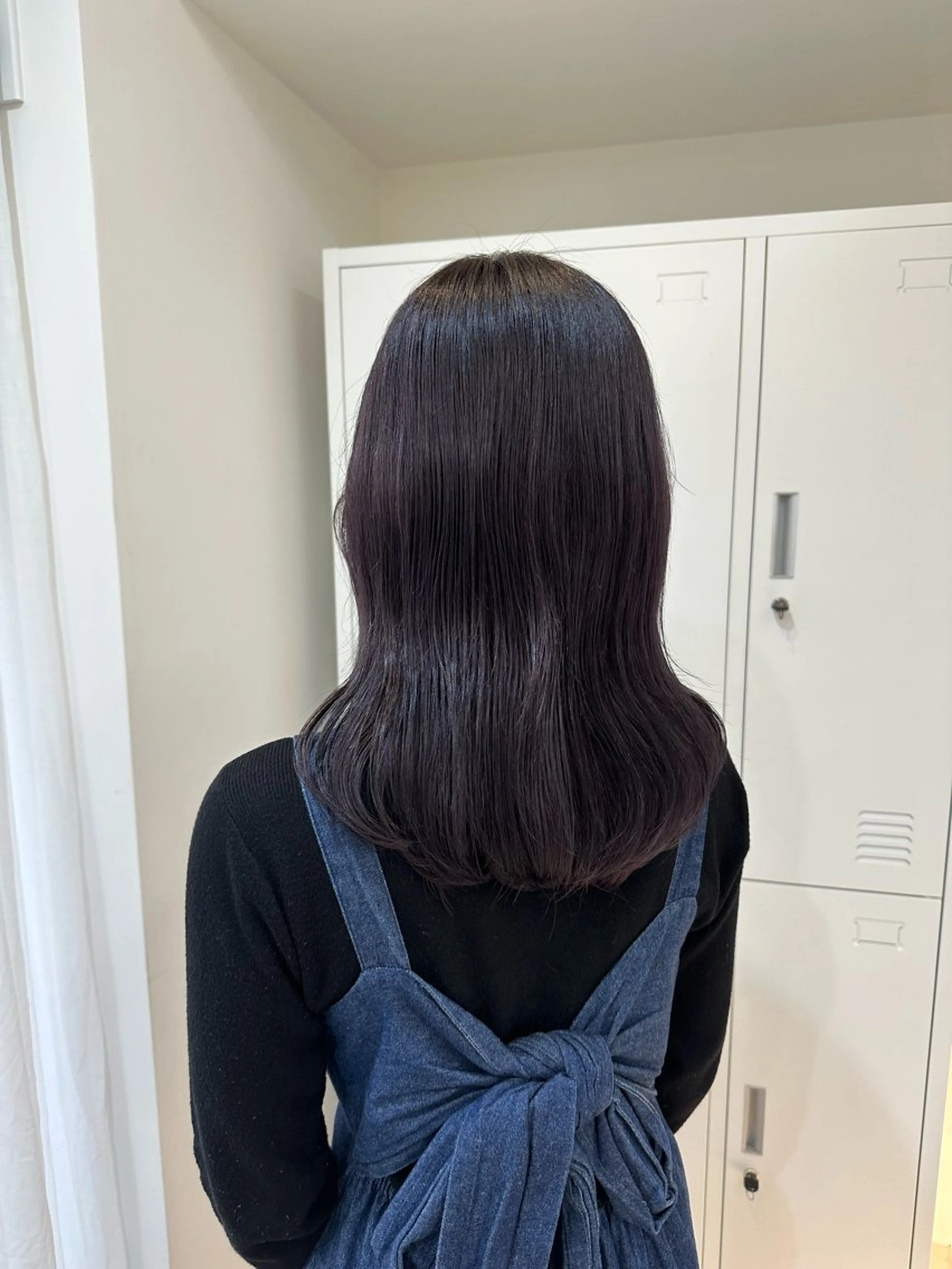 セミロング mihane fit hueのヘアスタイル