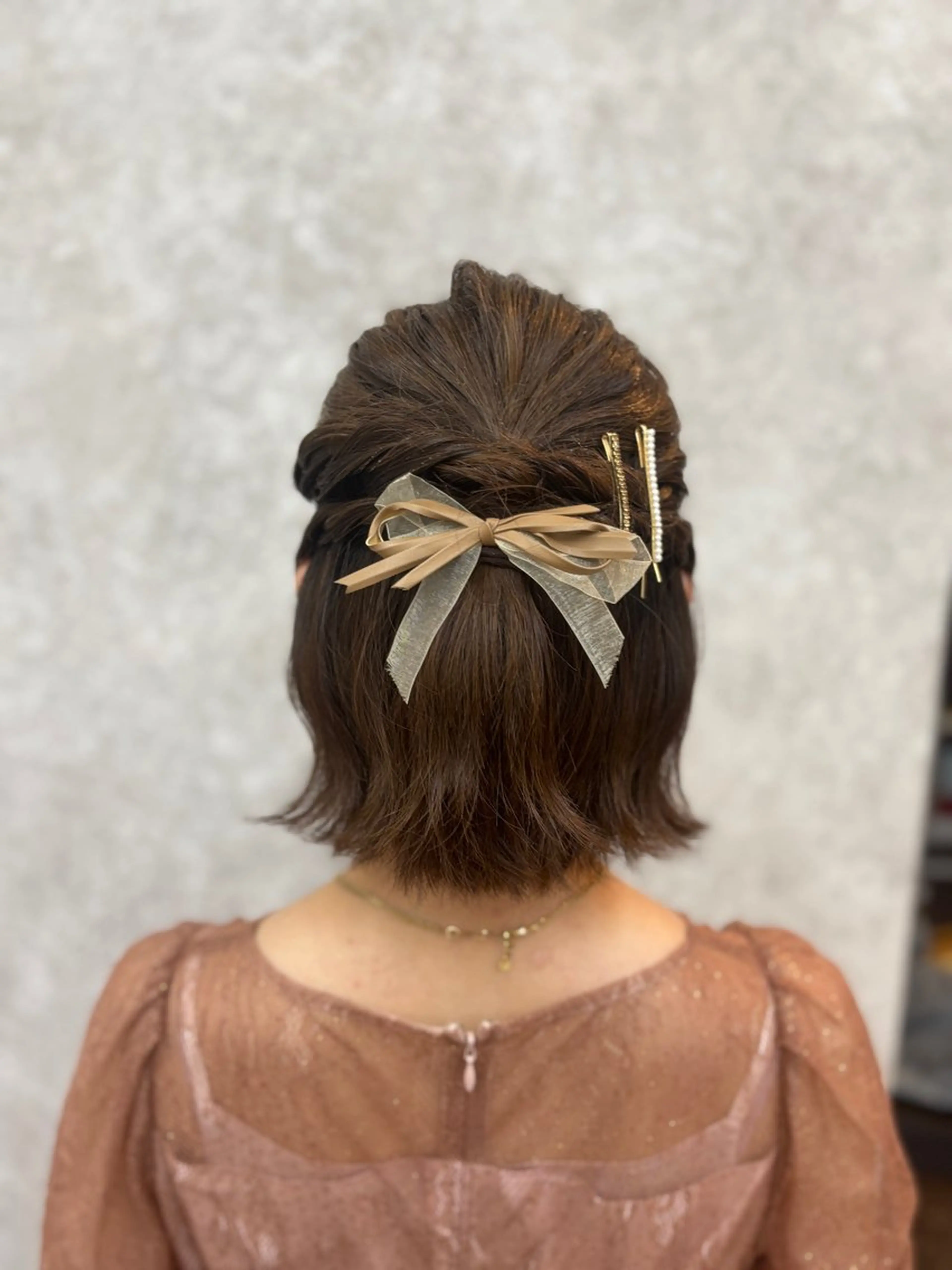 お呼ばれヘアセット💍の写真