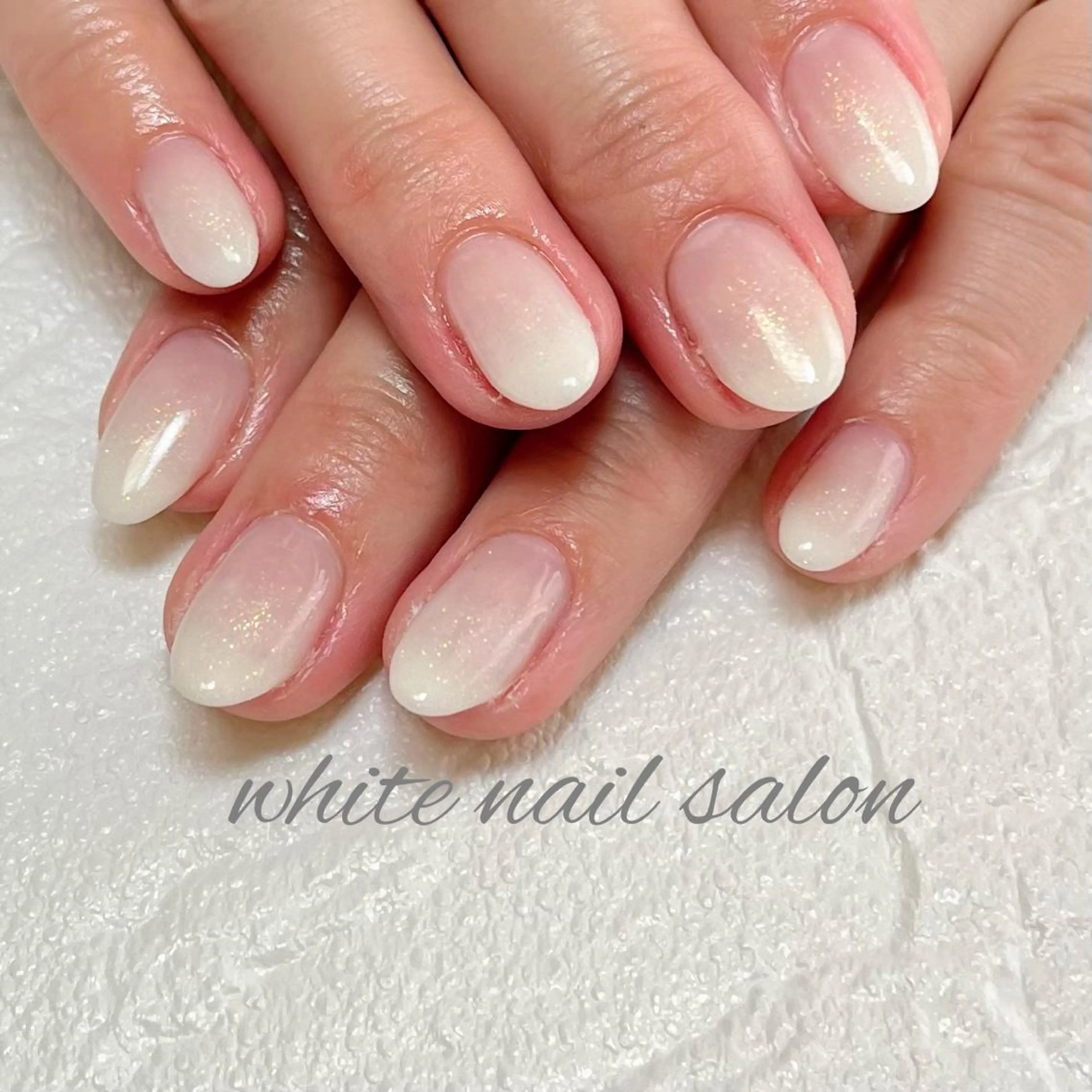 ネイル フットネイル ジェルネイル ハードジェル ラメ(グリッター) 持ち込み ハンドネイル white nail salonのネイルデザイン