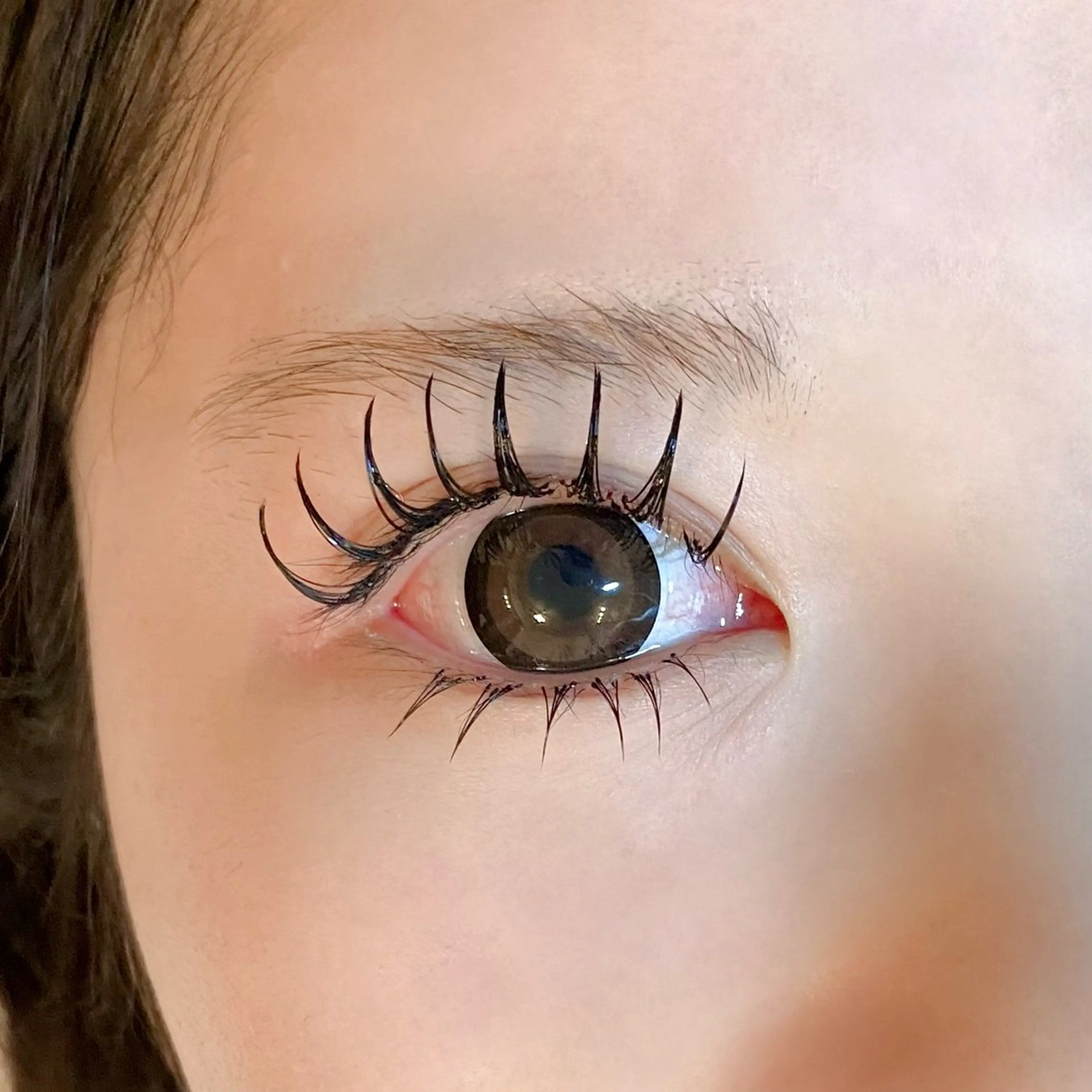 🦋軽量フラットラッシュ 120本～140本＆バインドロック40束mix🦋【オフ＆コーティング付き】の写真